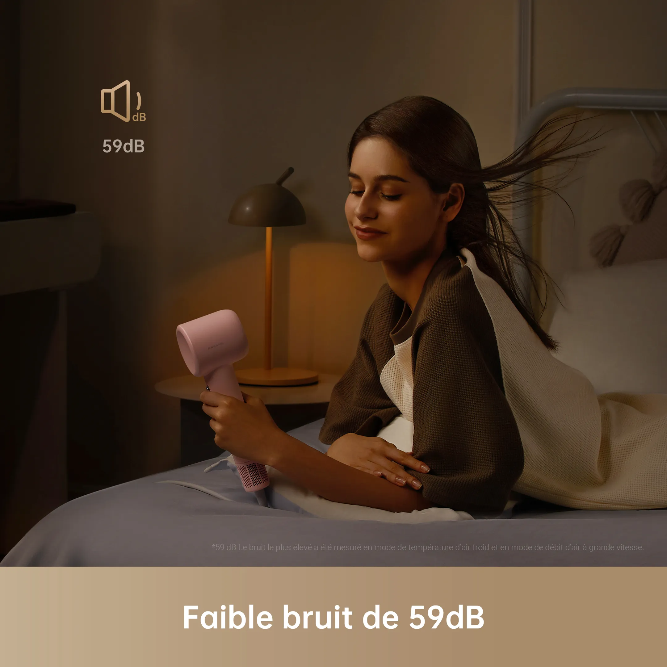 Sèche-cheveux Hair Gleam Pink