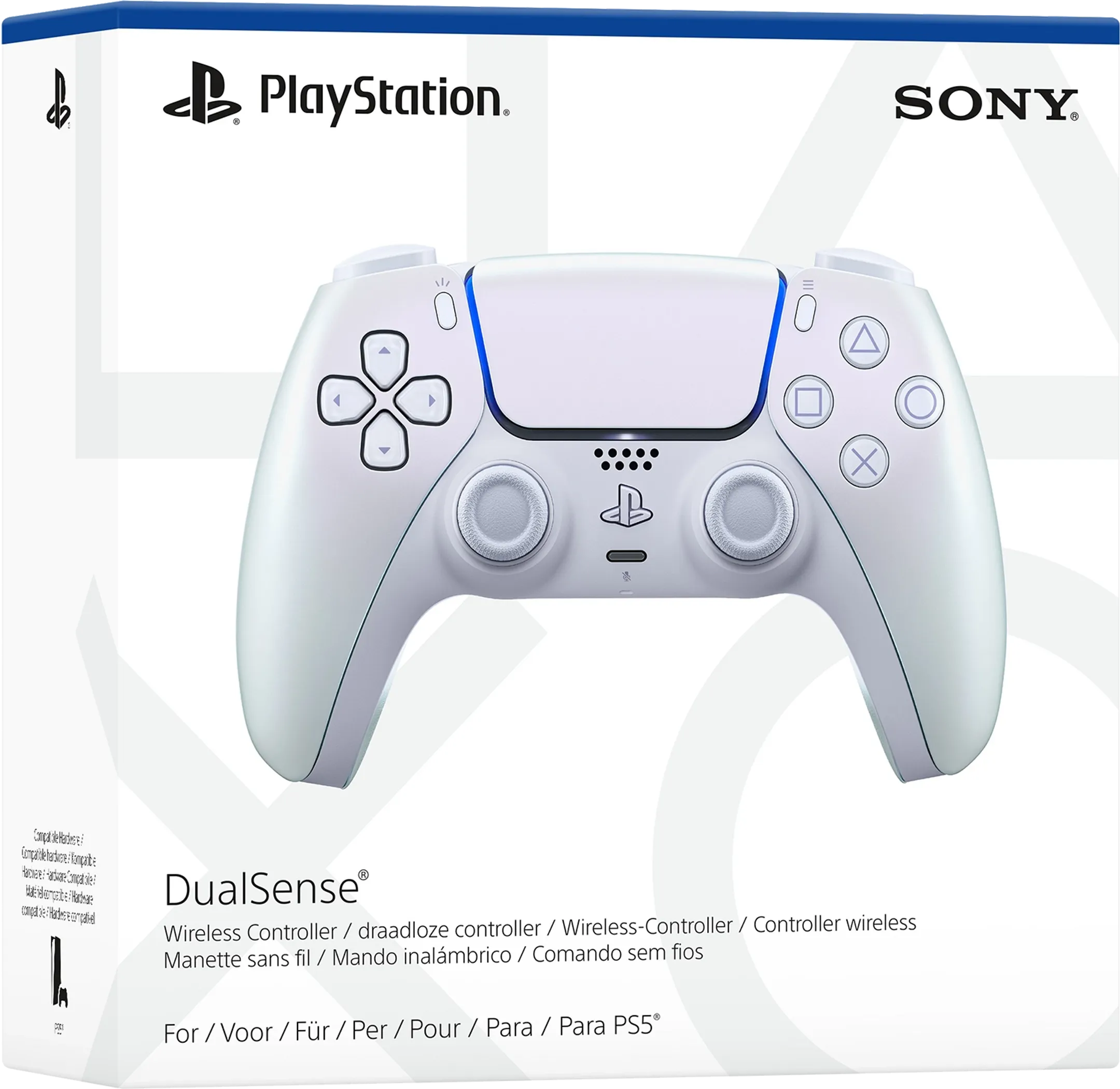 PS5 DualSense draadloze controller - Chroma Pearl