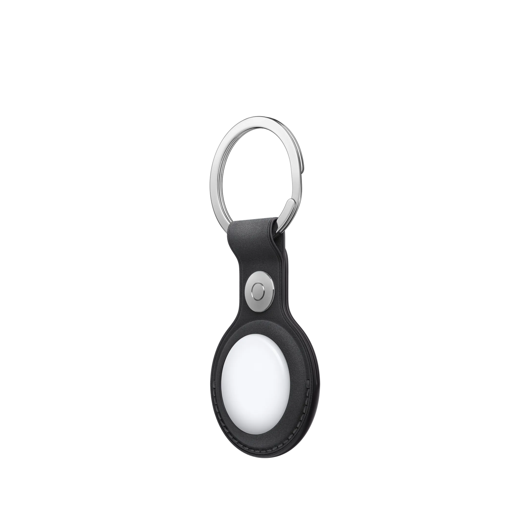 AirTag FineWoven Key Ring - Zwart