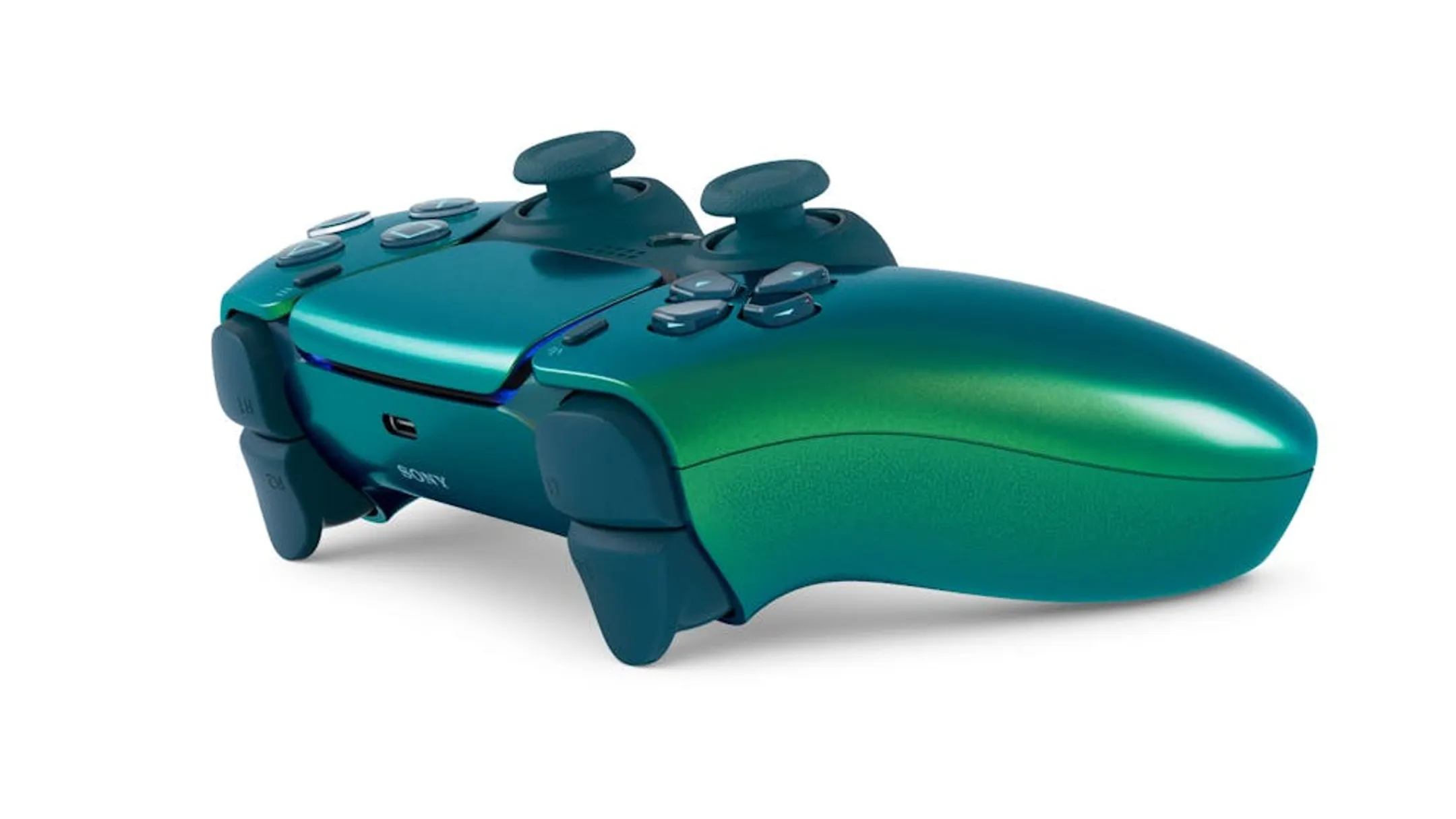 Sony PS5 DualSense draadloze controller - chroom groen-blauw