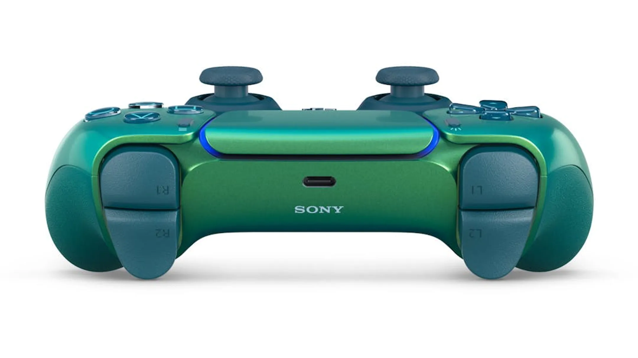 Sony PS5 DualSense draadloze controller - chroom groen-blauw