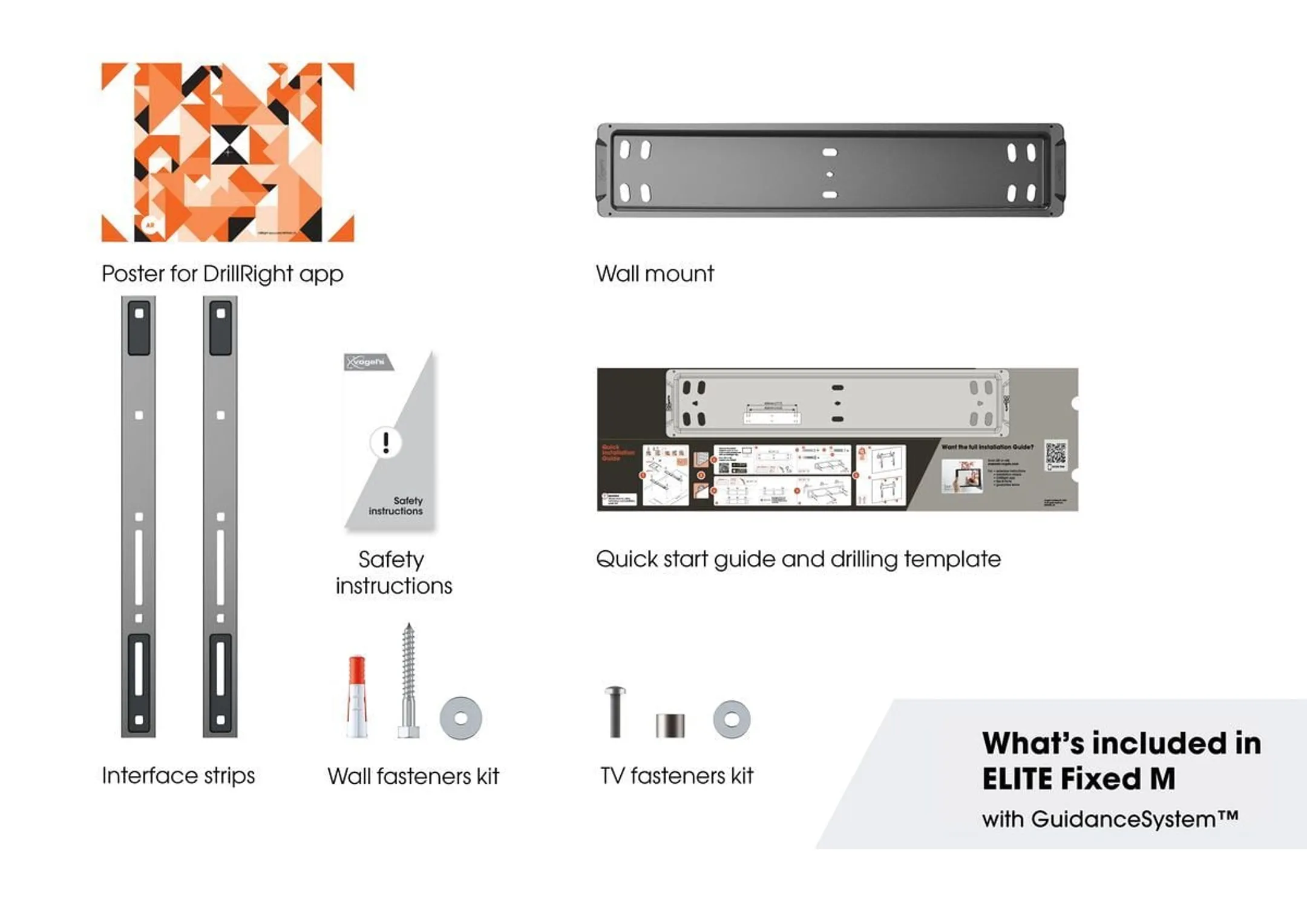 Platte TV-beugel TVM 5505 - 32" tot 77"