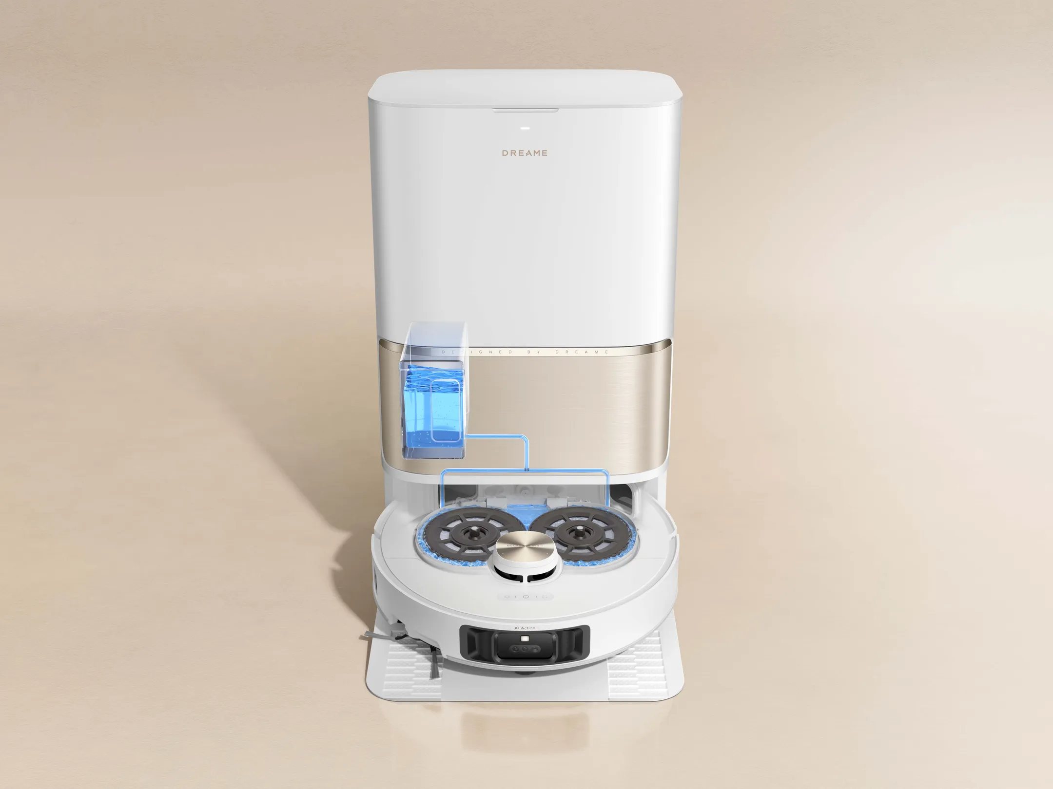 Aspirateur robot 2en1 L50s Pro Ultra Blanc