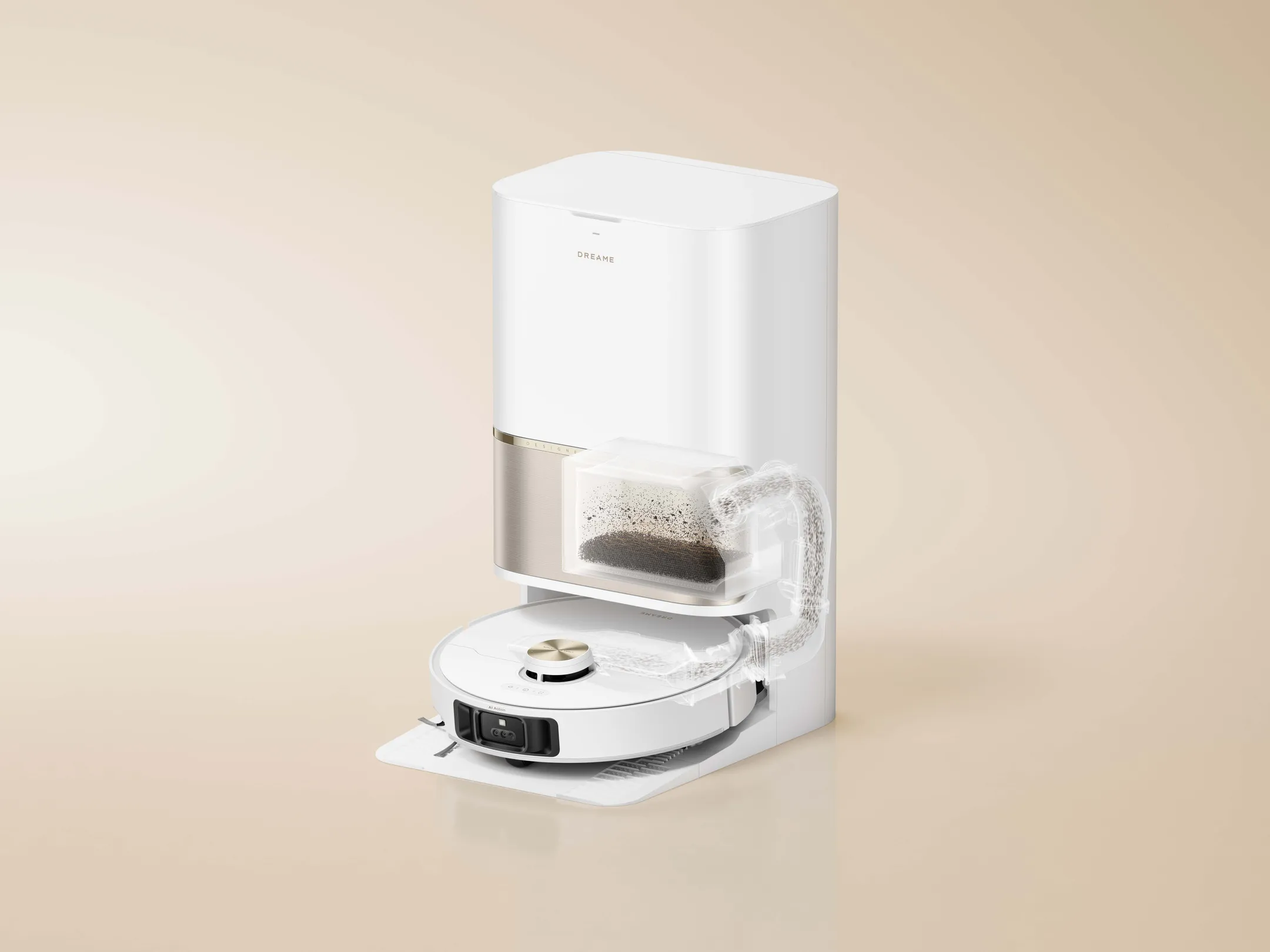 Aspirateur robot 2en1 L50s Pro Ultra Blanc