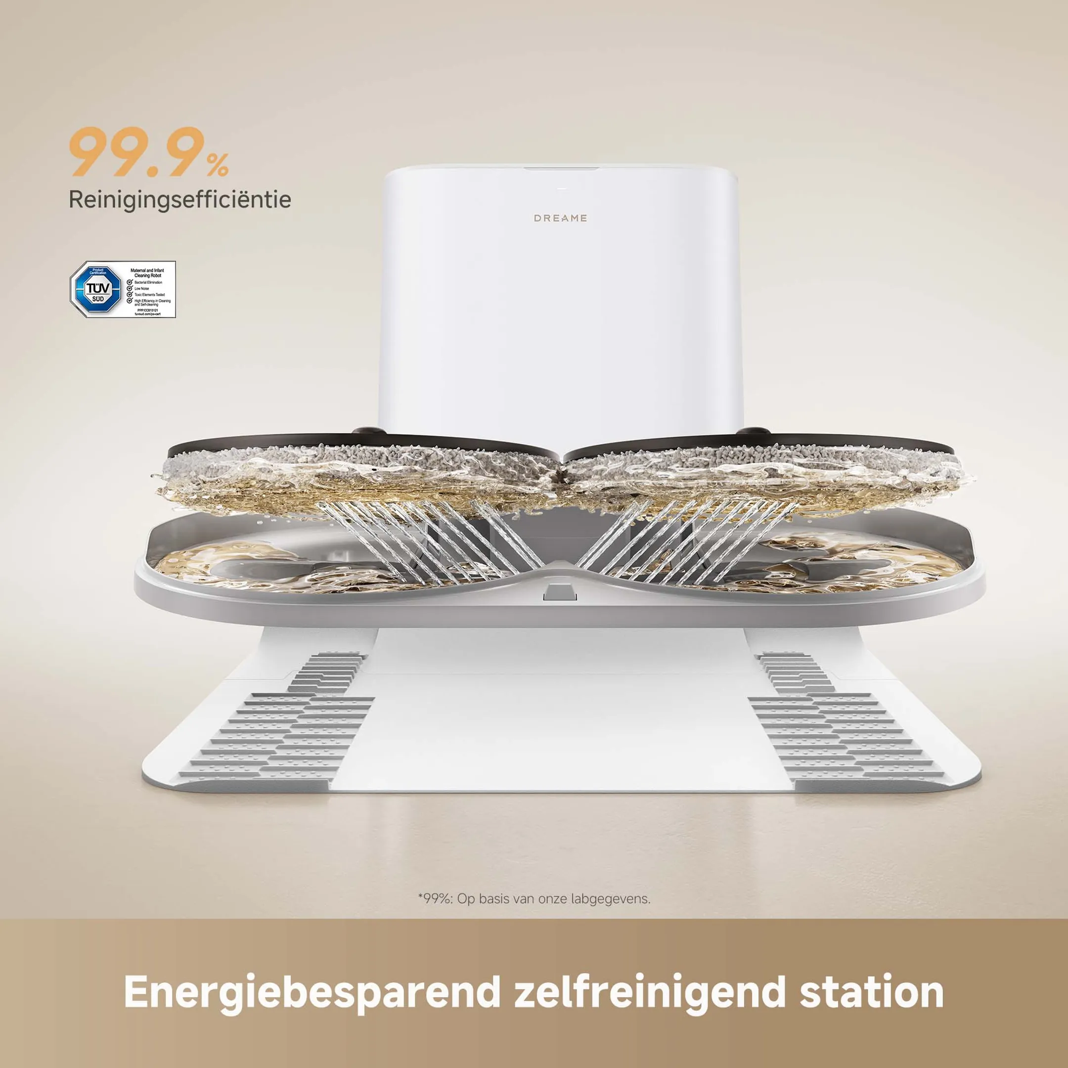 Robotstofzuiger 2in1 L50s Pro Ultra Wit