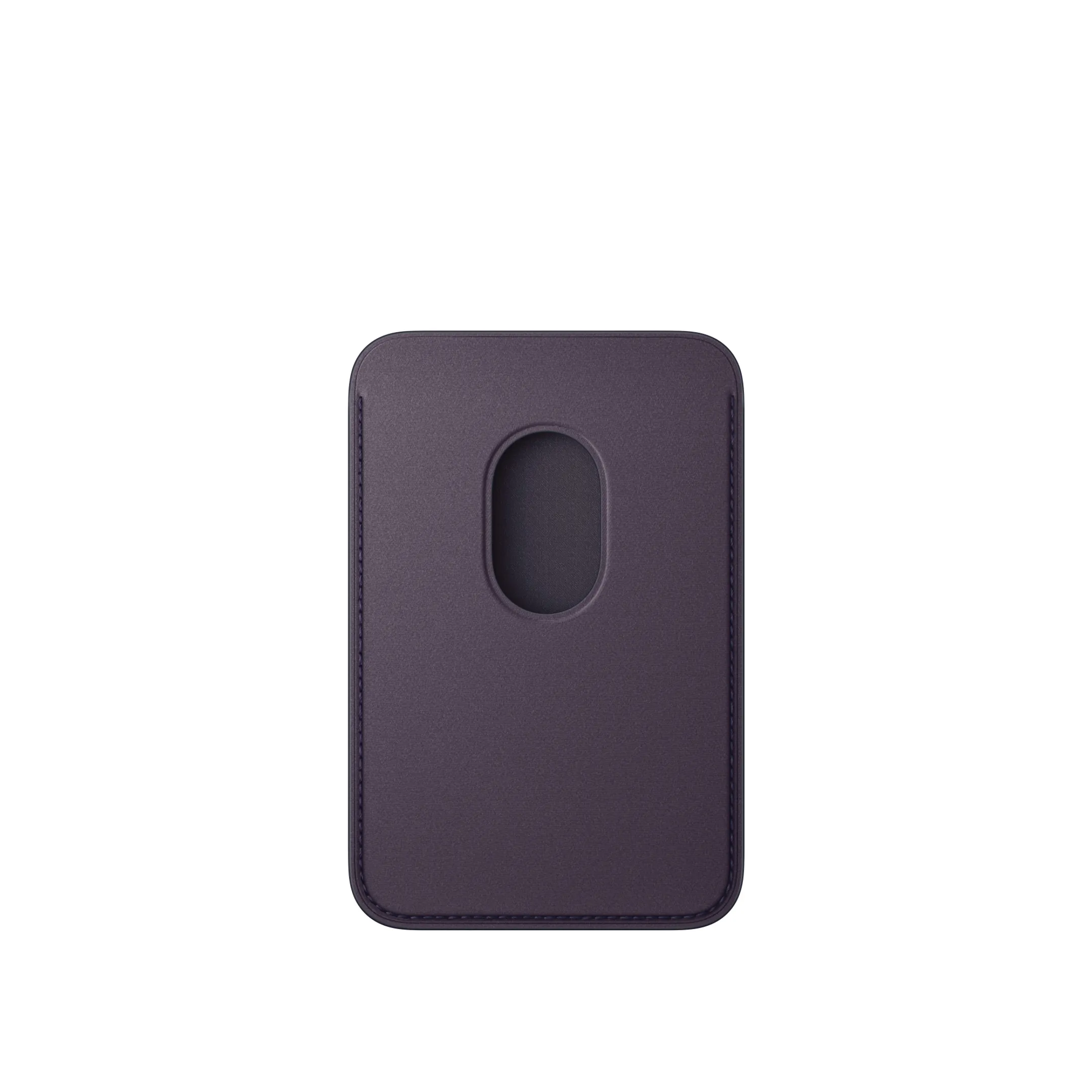 Porte-cartes en tissage fin pour iPhone avec MagSafe - Violet nuit