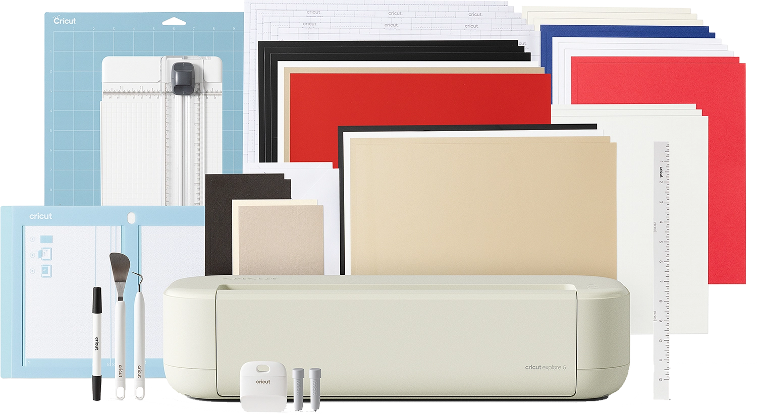 Cricut Explore 5 + Essentials-bundel