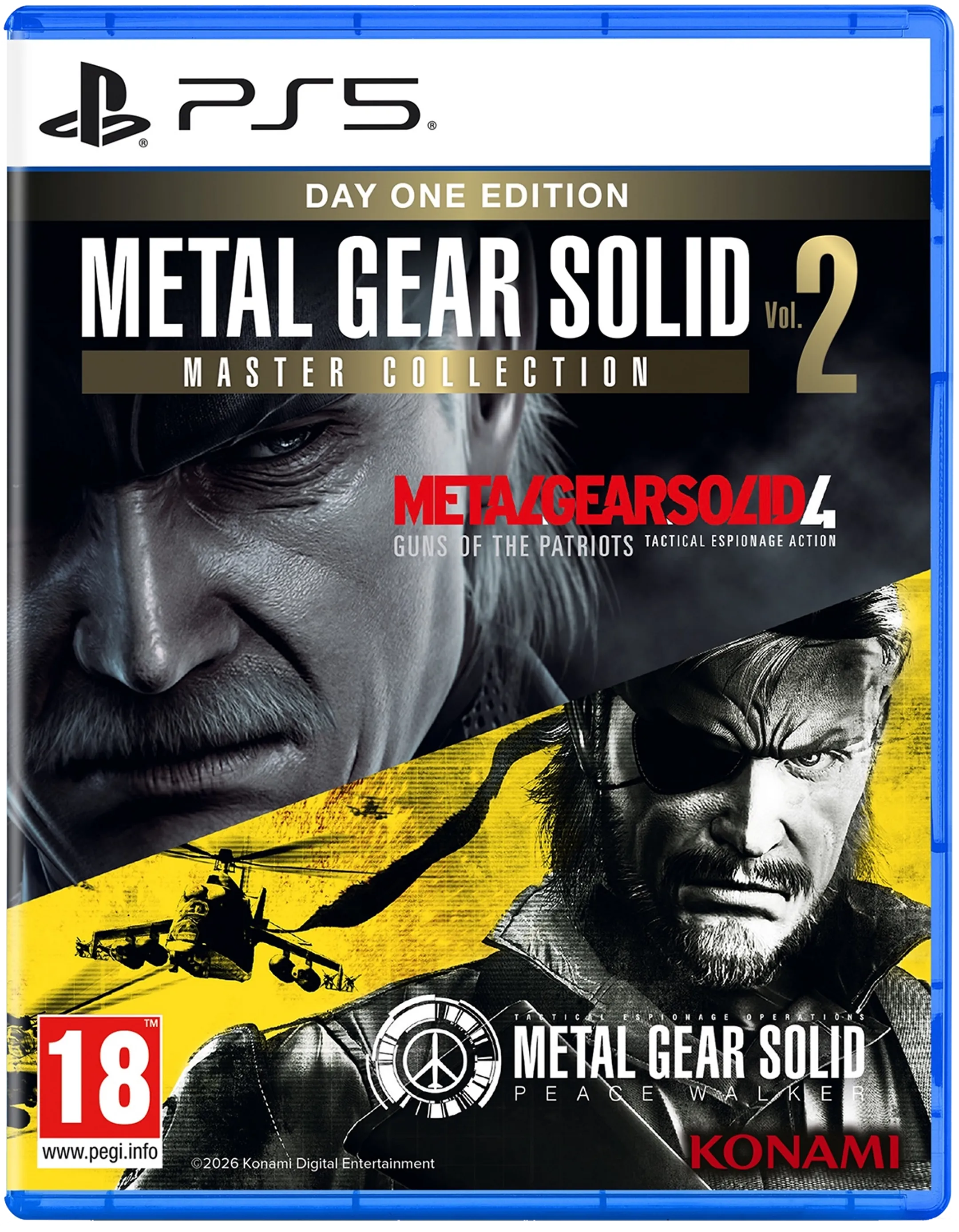 Metal Gear Solid: Master Collection Volume 2 - Day One Edition