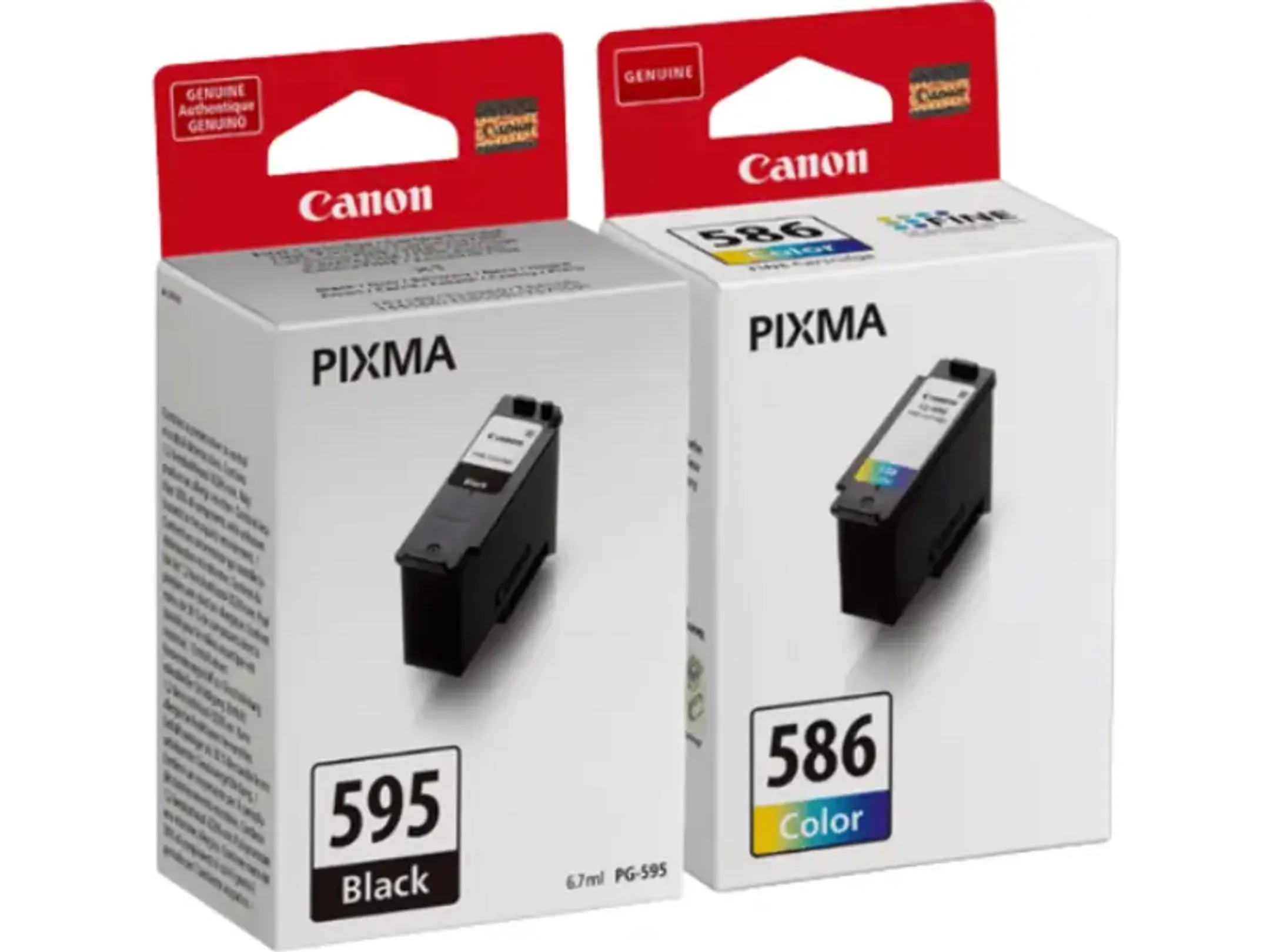 Canon PG-595 / CL-586 photo value pack Inktcartridge Zwart + 3 kleuren Multipack