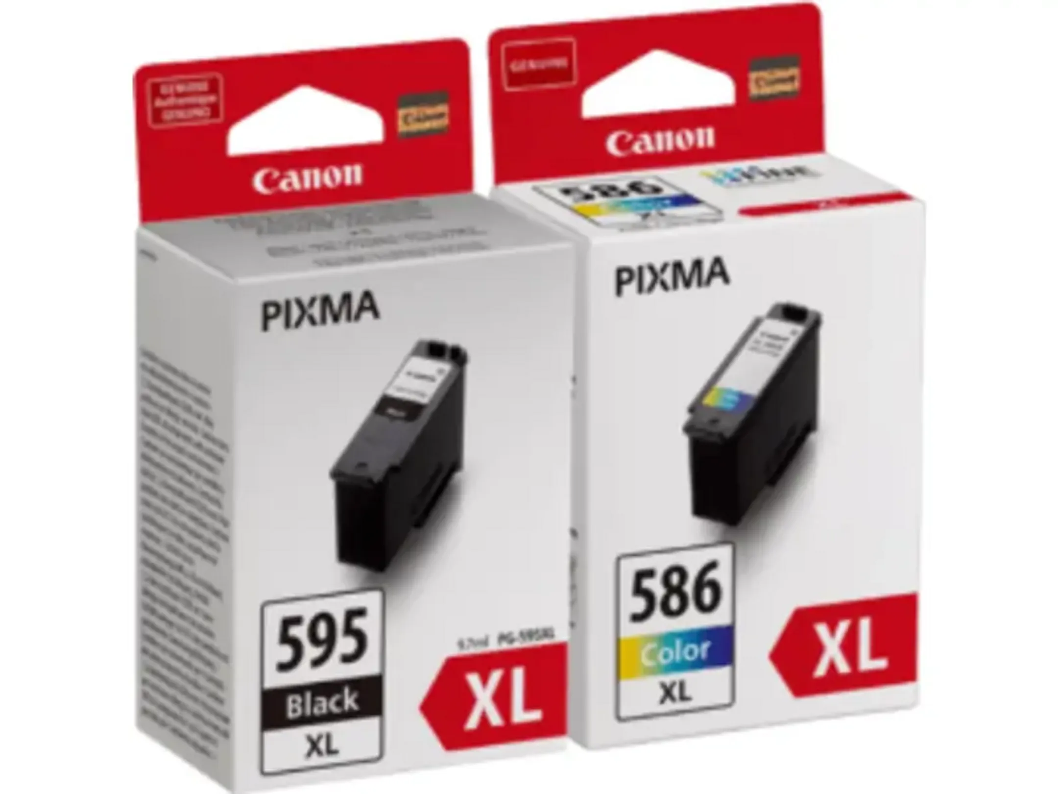 PG-595XL / CL-586XL nktcartridge Zwart + 3 kleuren Multipack