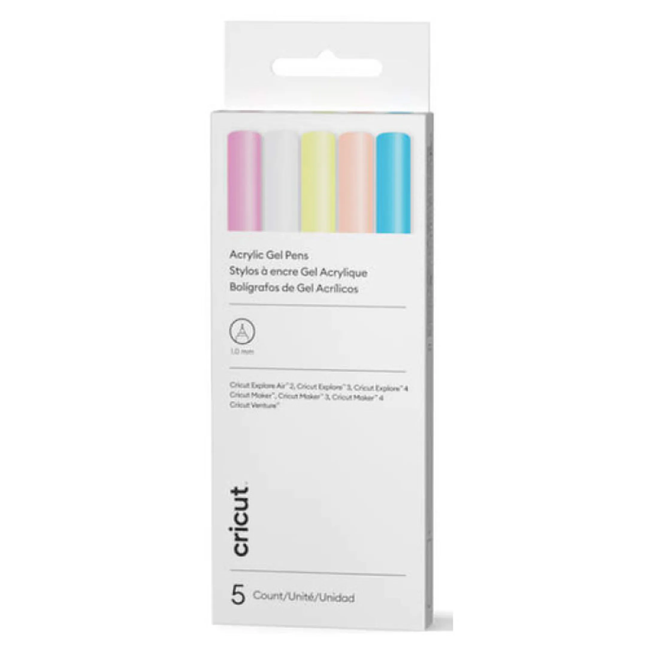 Acrylic marqueur 5 pièce(s) Couleurs assorties