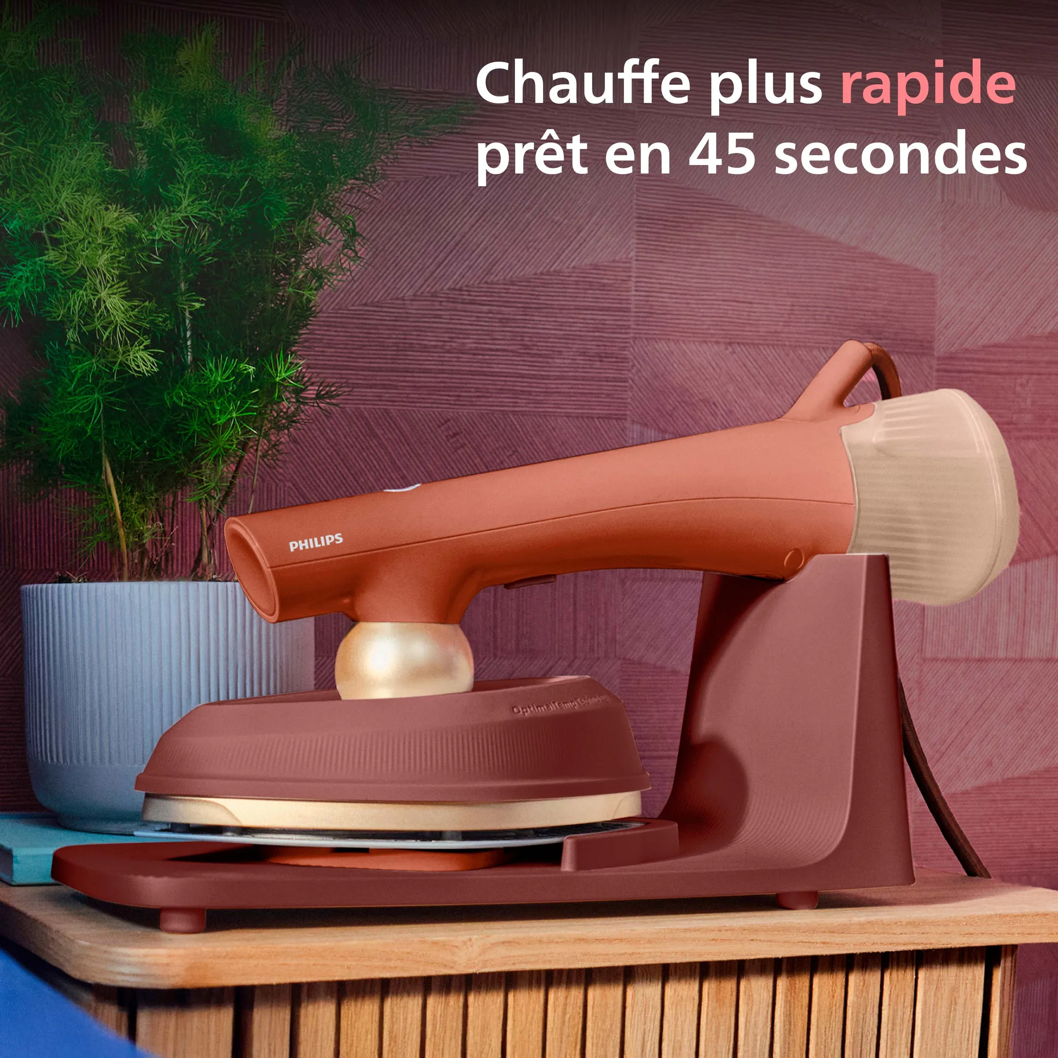 Fer et défroisseur hybride One Turn GC213/50