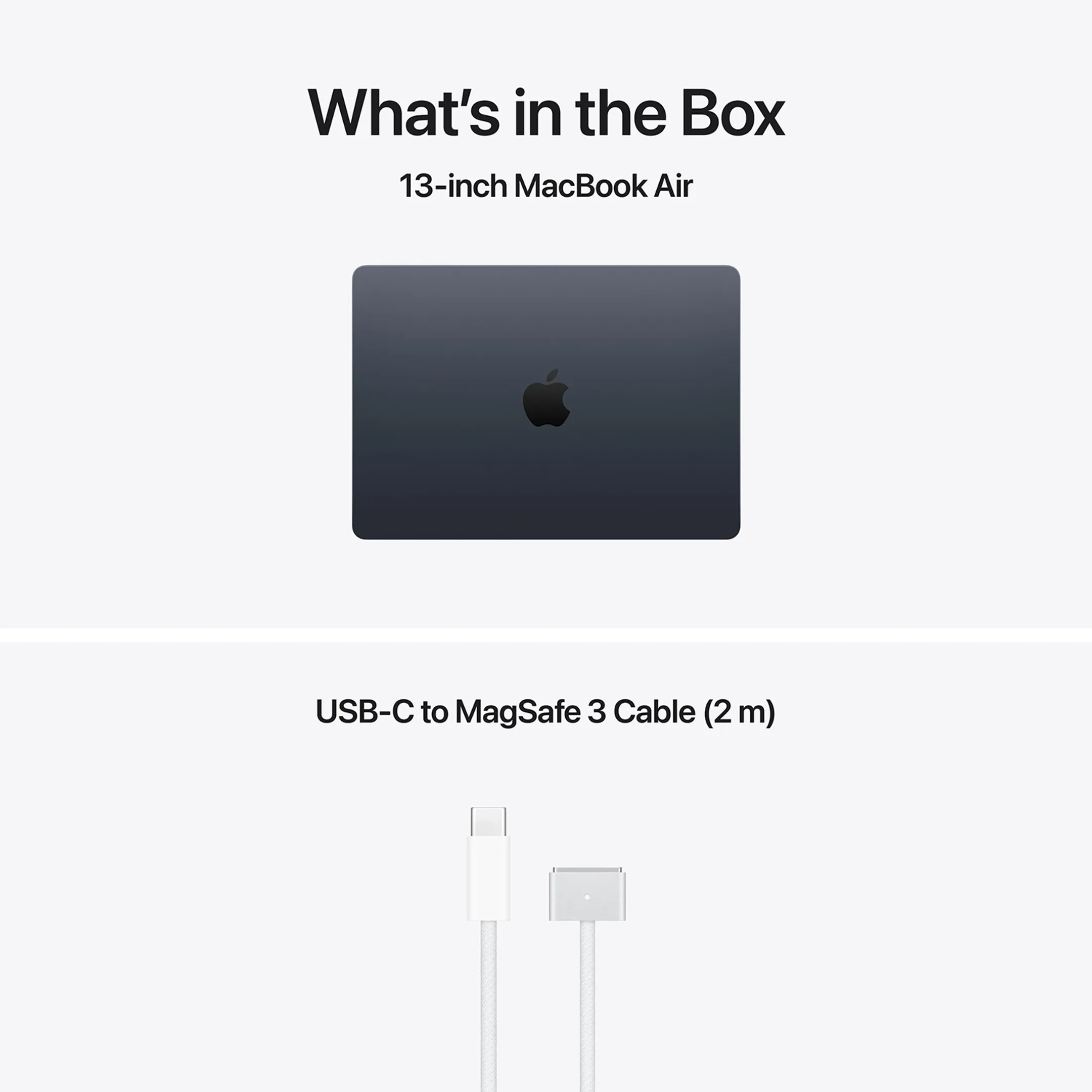 MacBook Air 13" M5 24Go/1To Minuit