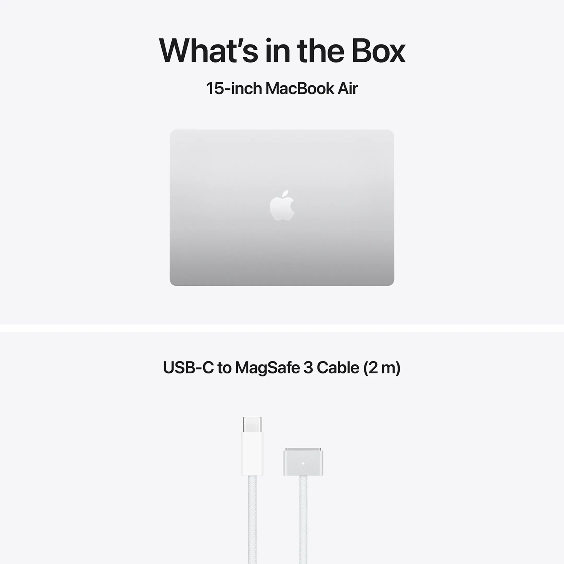 MacBook Air 15" M5 16Go/512Go Argent