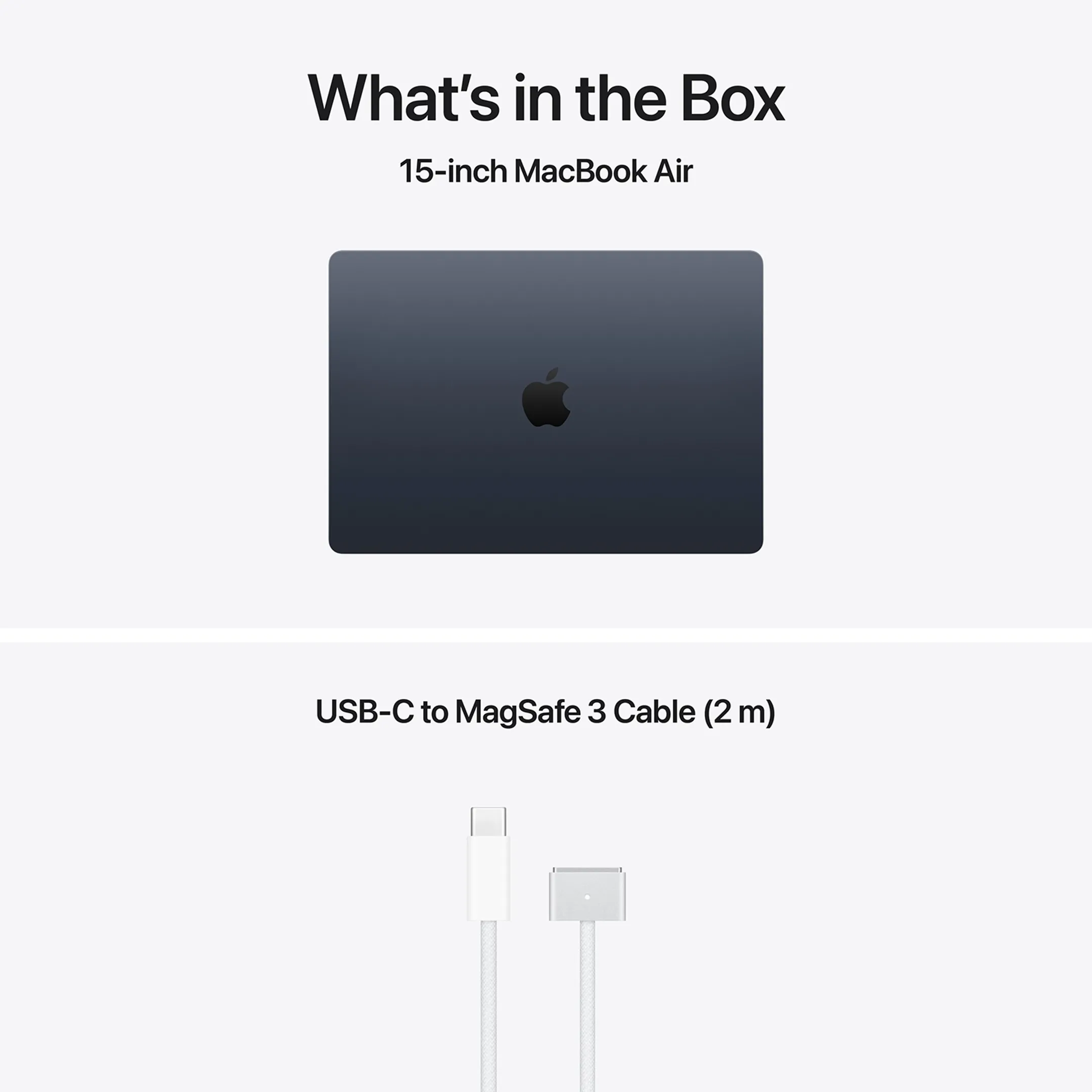 MacBook Air 15" M5 24Go/1To Minuit