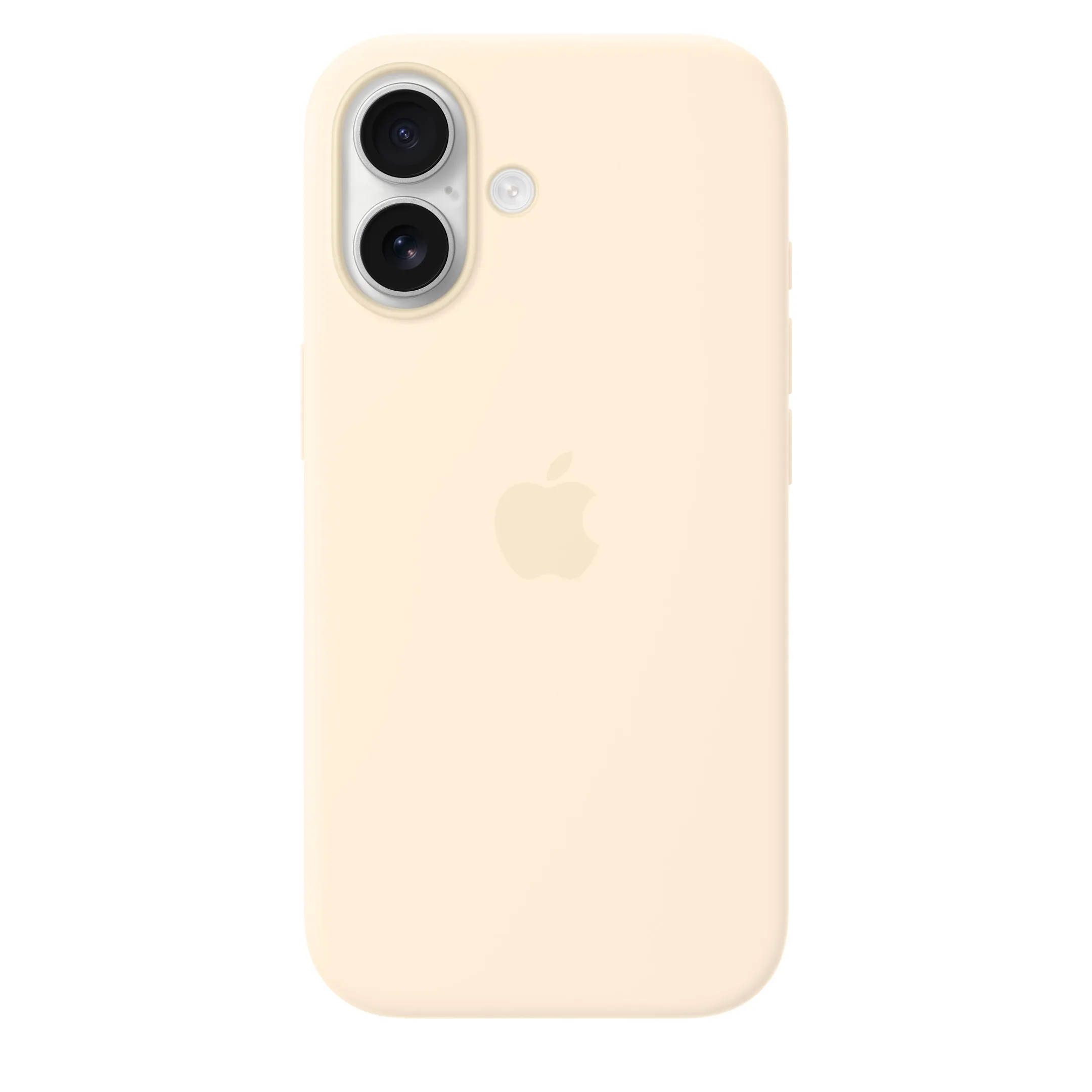 Coque en silicone avec MagSafe pour iPhone 17 Pro - Vanille
