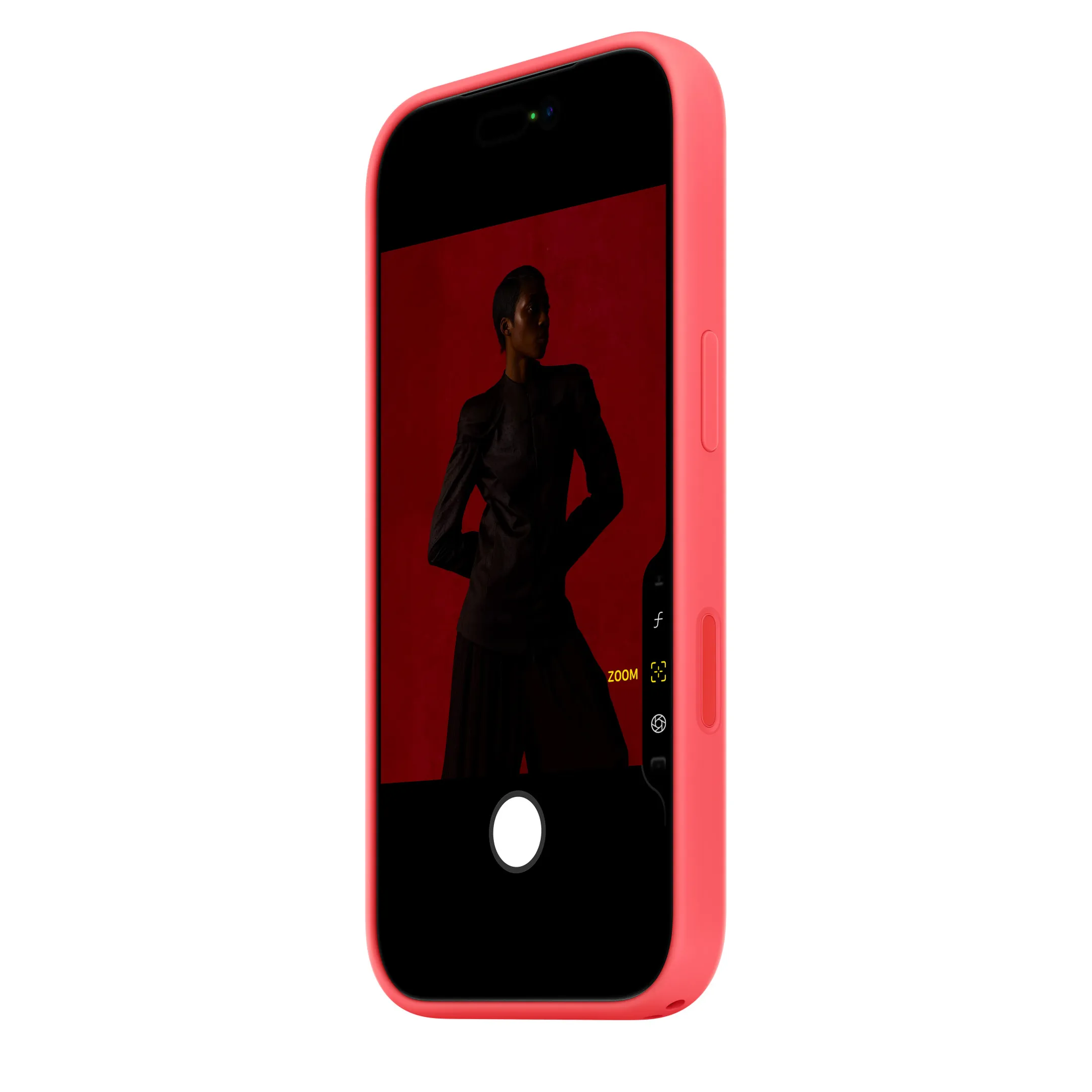 Coque en silicone avec MagSafe pour iPhone 17 Pro - Rose goyave