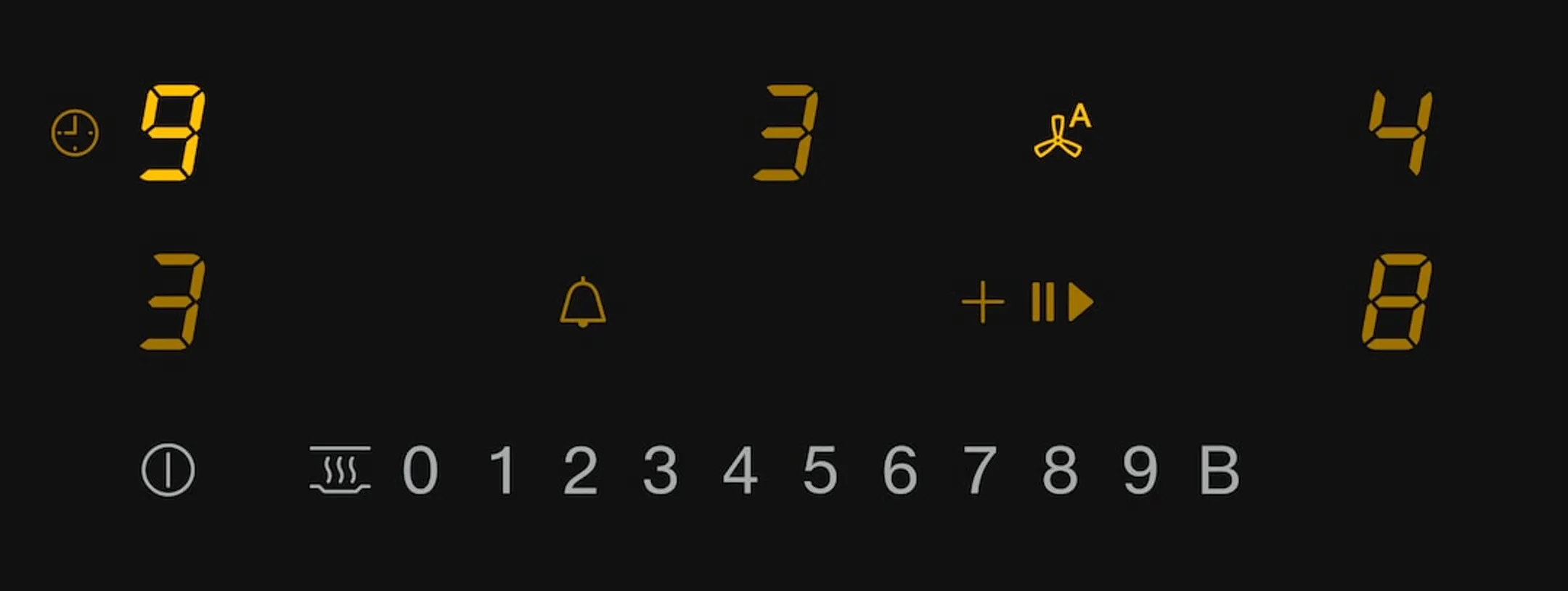 Taque avec hotte inégrée KMDA 7272-1