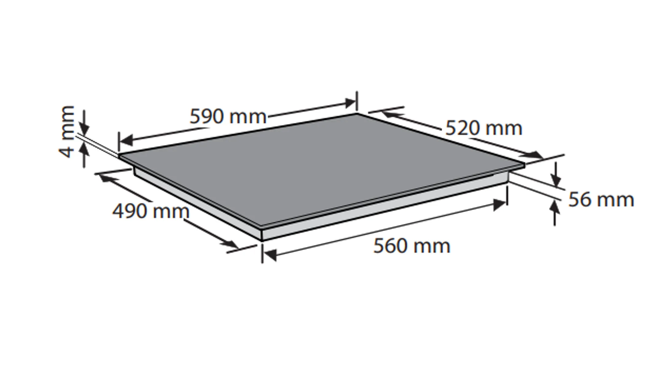 Inductiekookplaat HII 64500 FTO