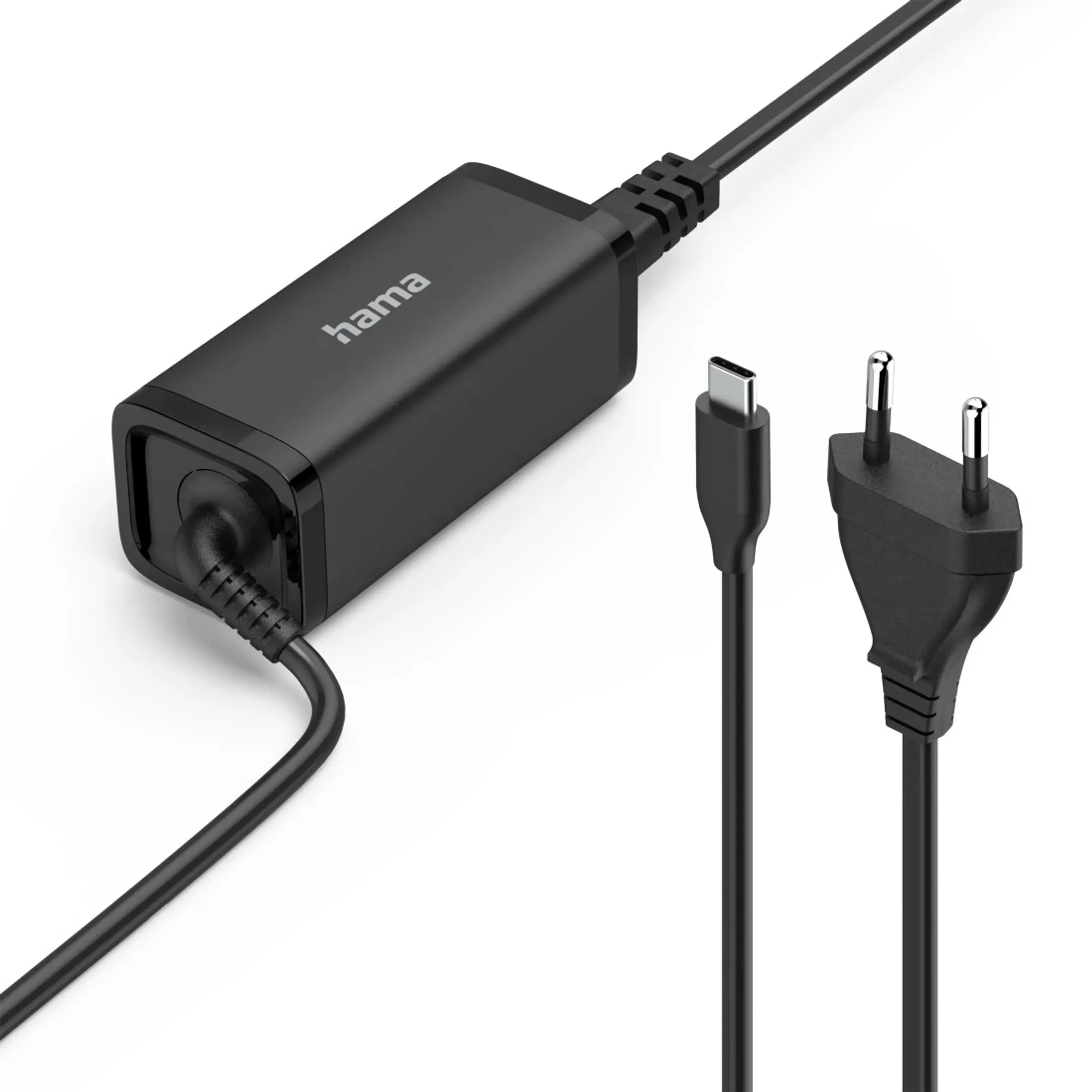 Universele USB-C-notebook-netadapter, GaN, Power Delivery (PD), 5-20V/65W