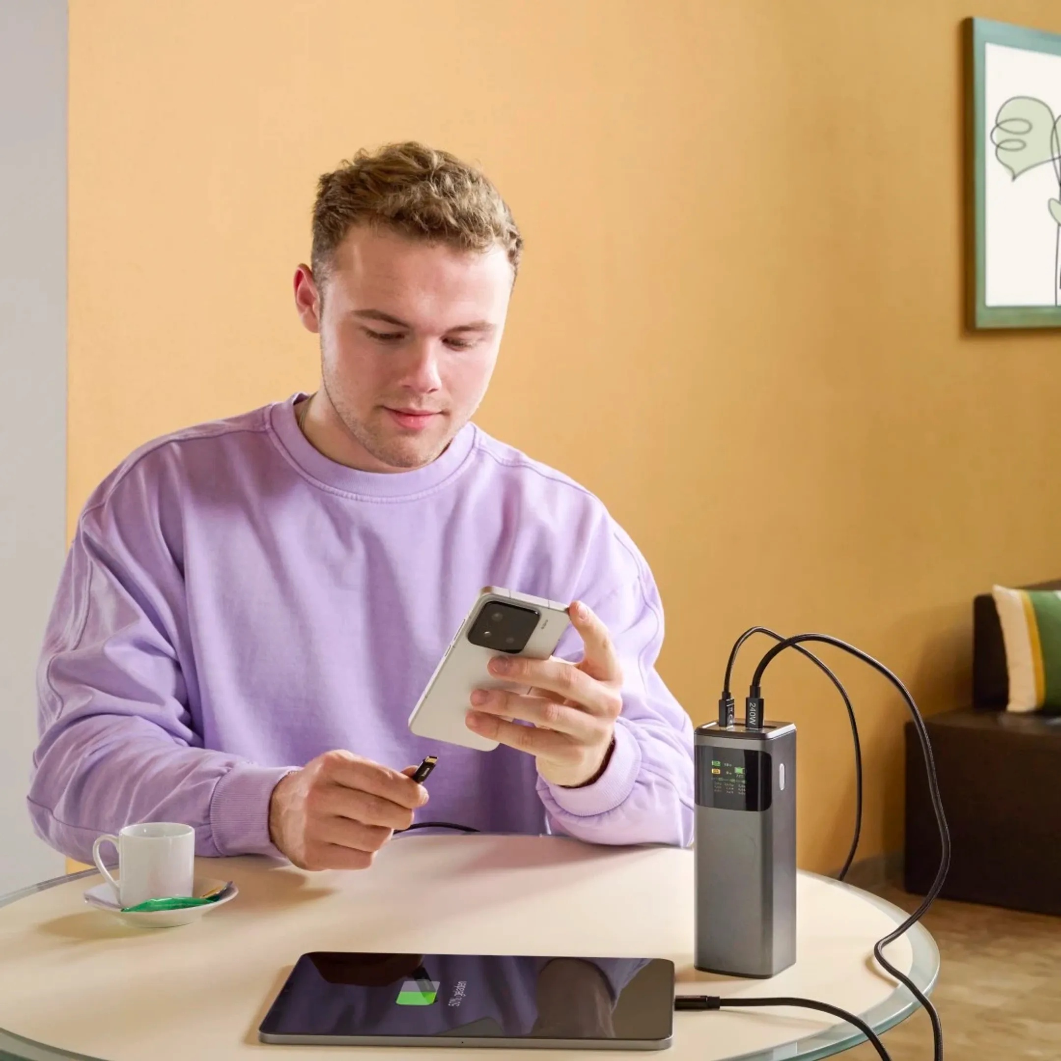 Powerbank 24000 mAh - Fast charge