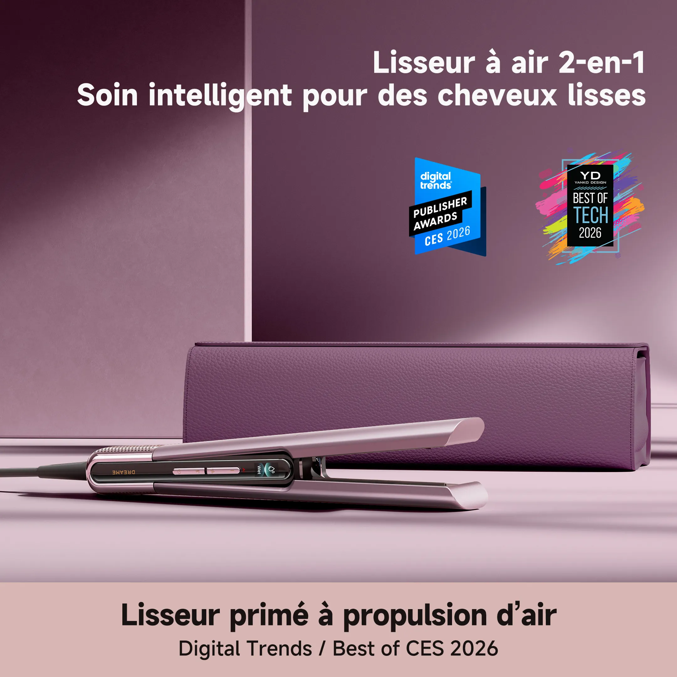 Aero Straight Pro Purple