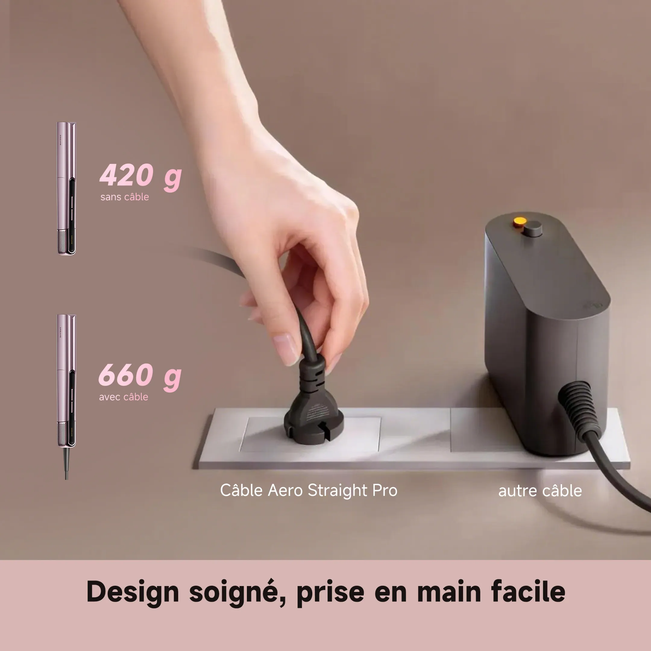 Aero Straight Pro Purple