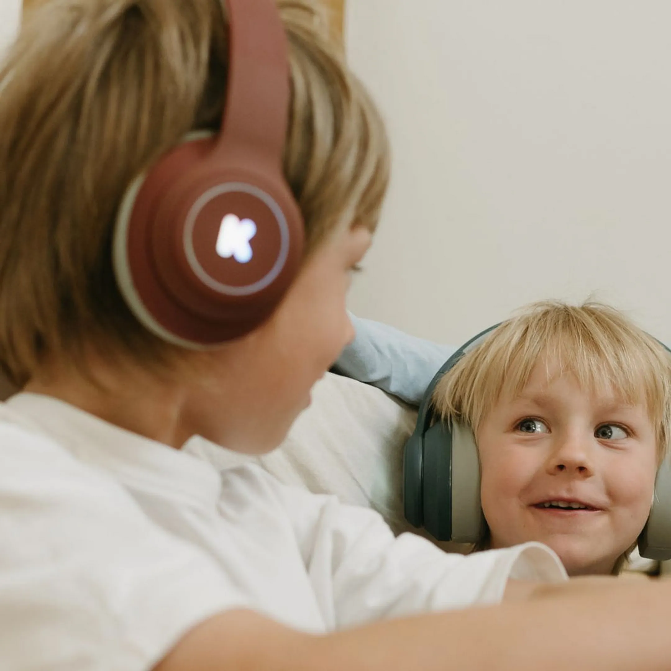 K-EARS Casque pour enfants - Rouge