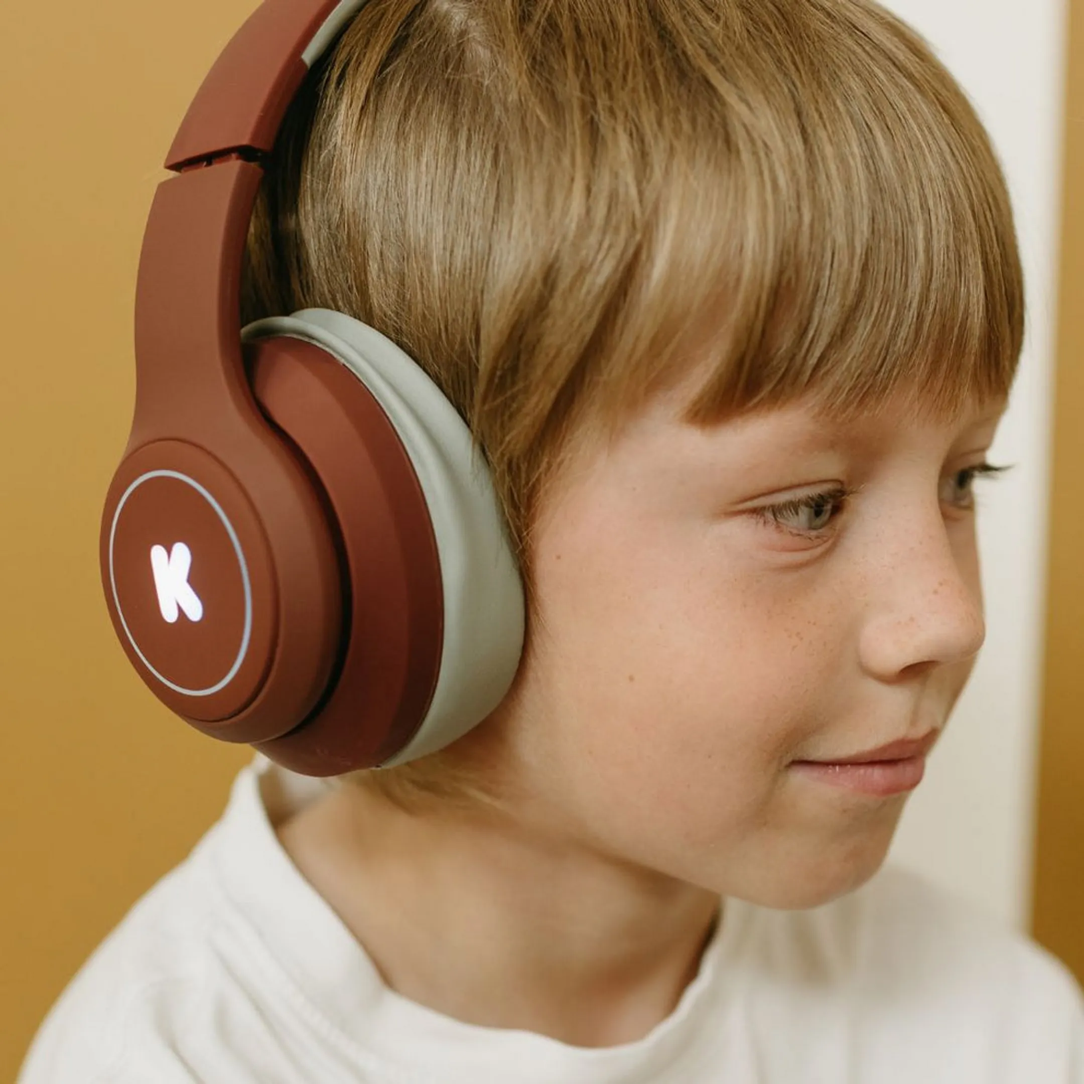K-EARS Casque pour enfants - Rouge