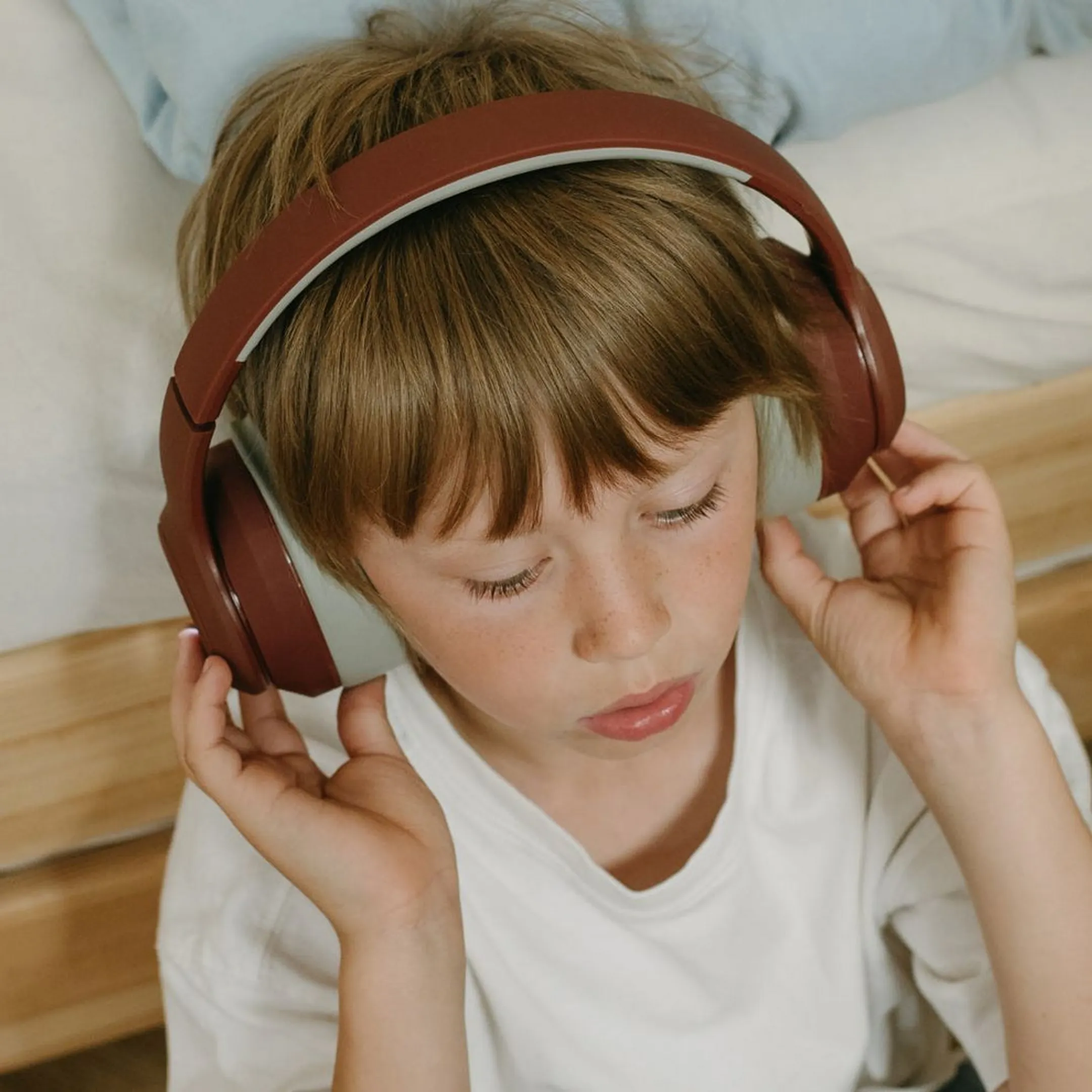 K-EARS Casque pour enfants - Rouge