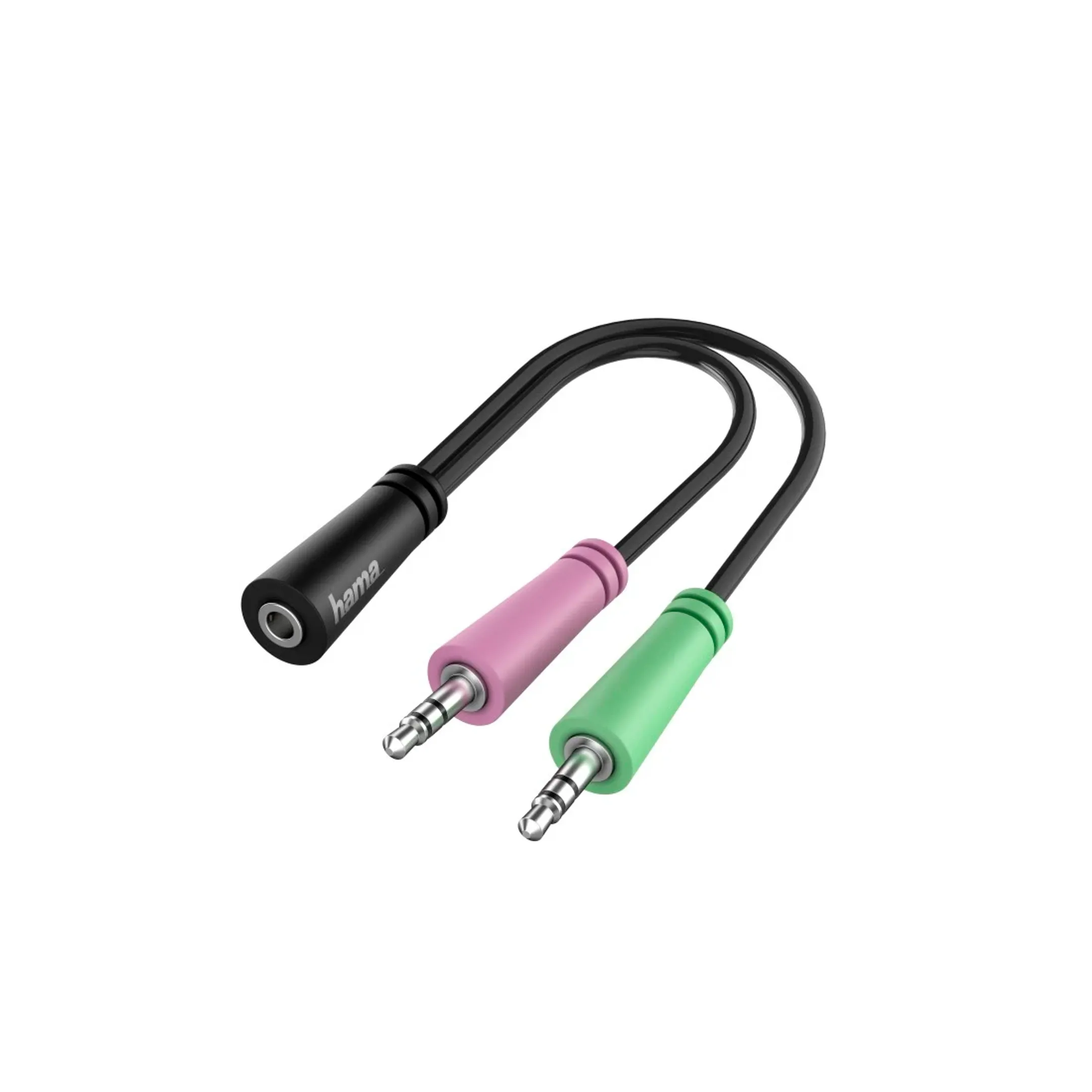 Audio splitter 2 x jack 3,5 mm mâle