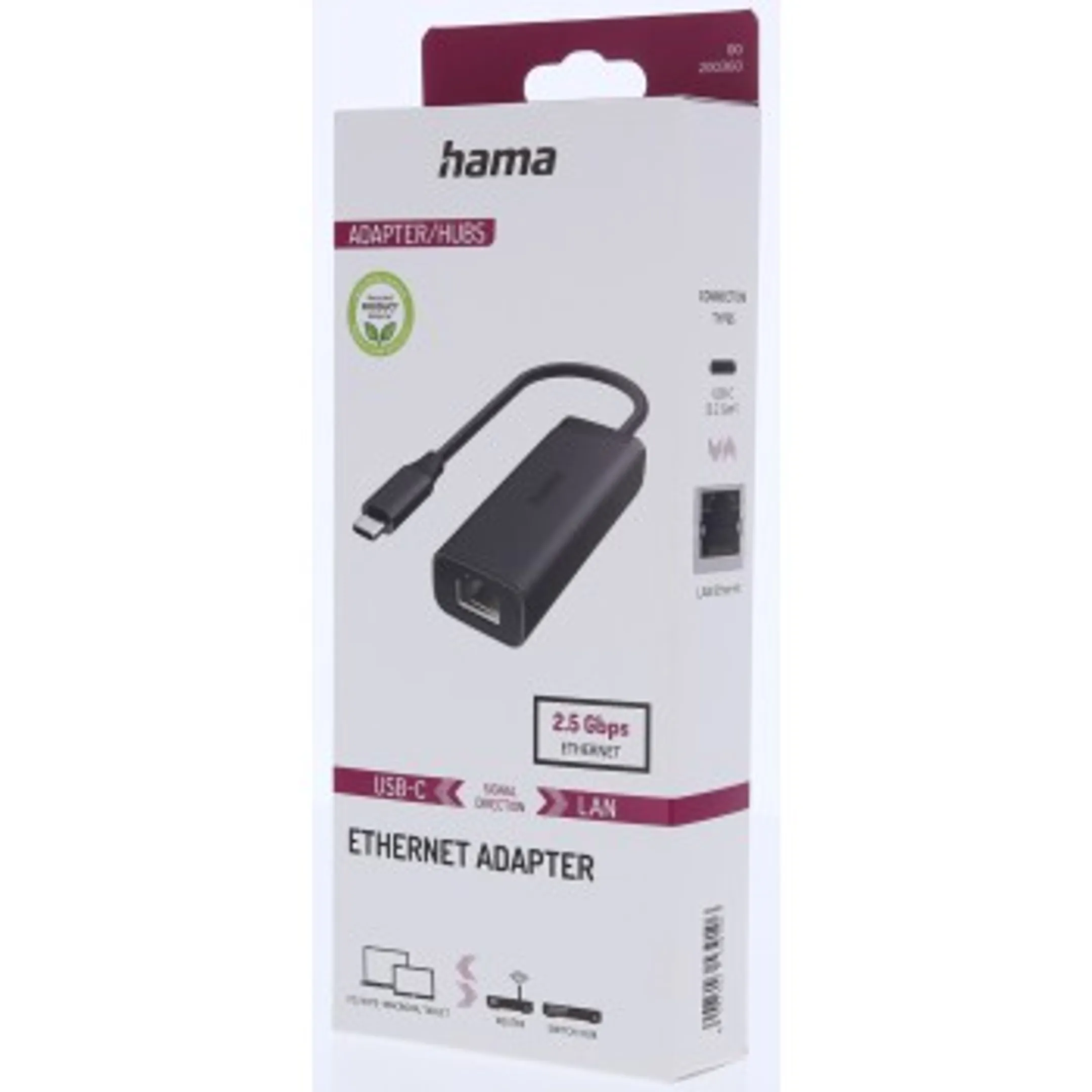 Adaptateur réseau USB-C vers Ethernet - 2,5 Gigabits