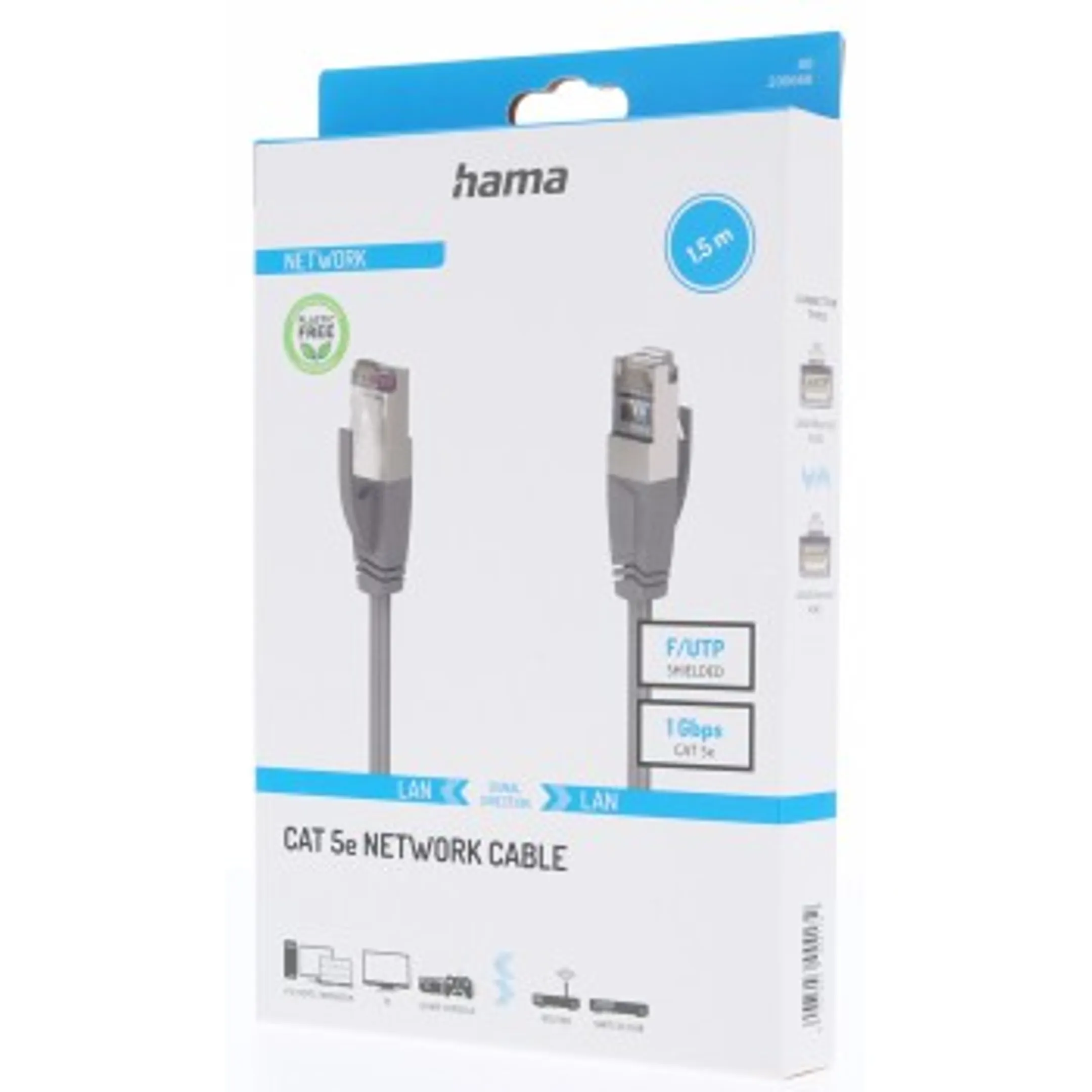 Câble Ethernet CAT-5e - 1 Gbit/s - 1,50 m
