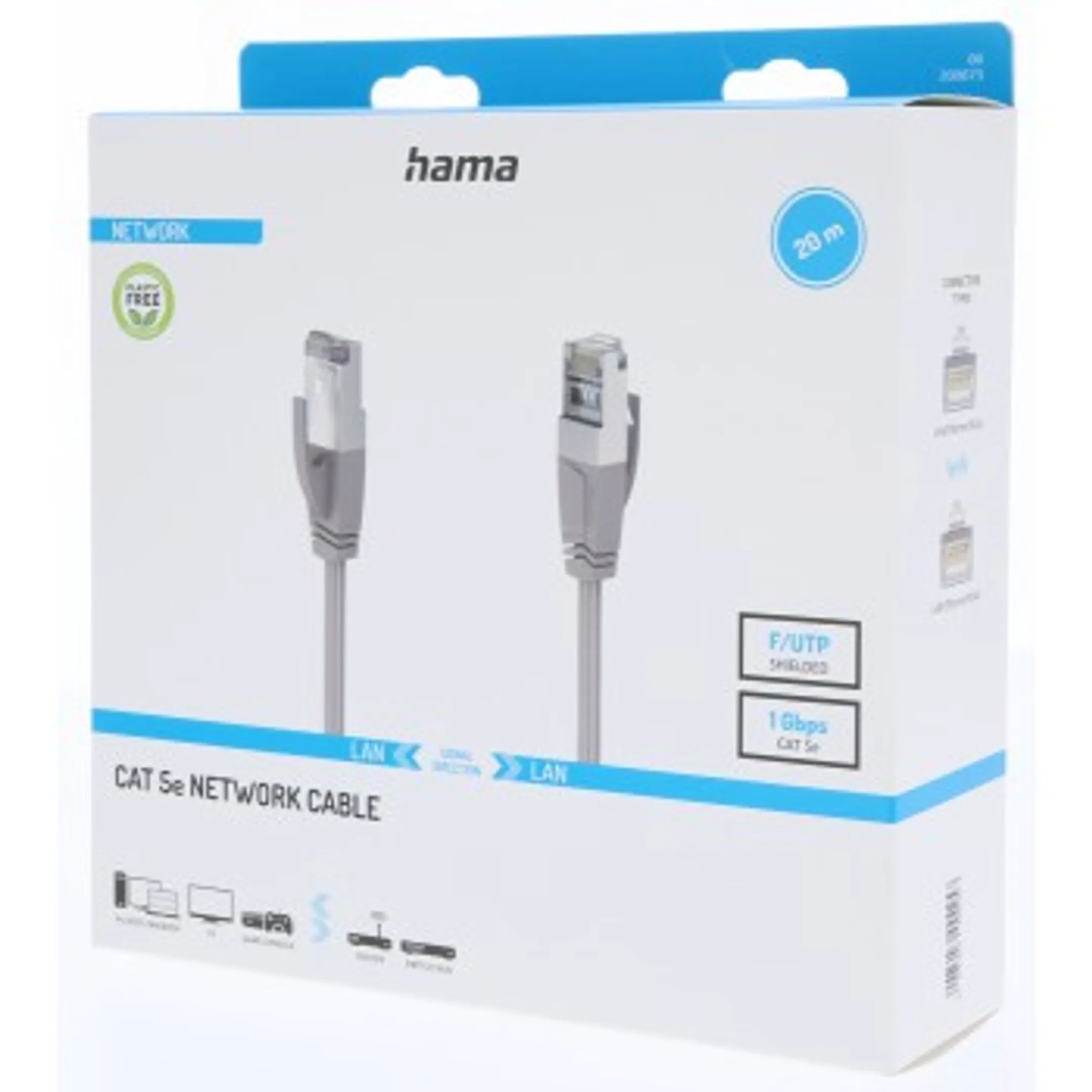 Câble Ethernet - CAT-5e - 1 Gbit/s - 20,00 m