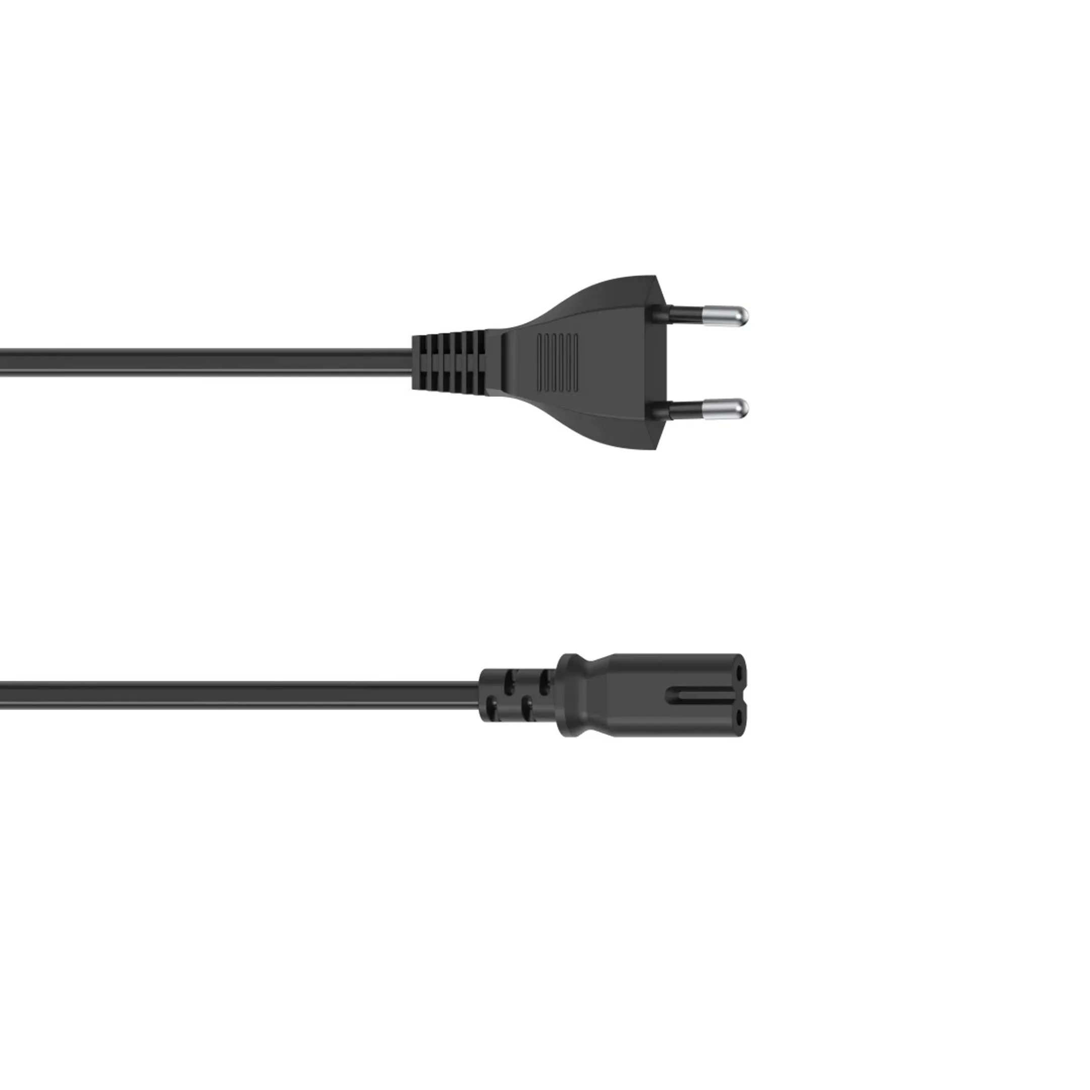 Netsnoer, Euro-stekker - 2-pol.-koppeling (dubbele groef), 1,5 m