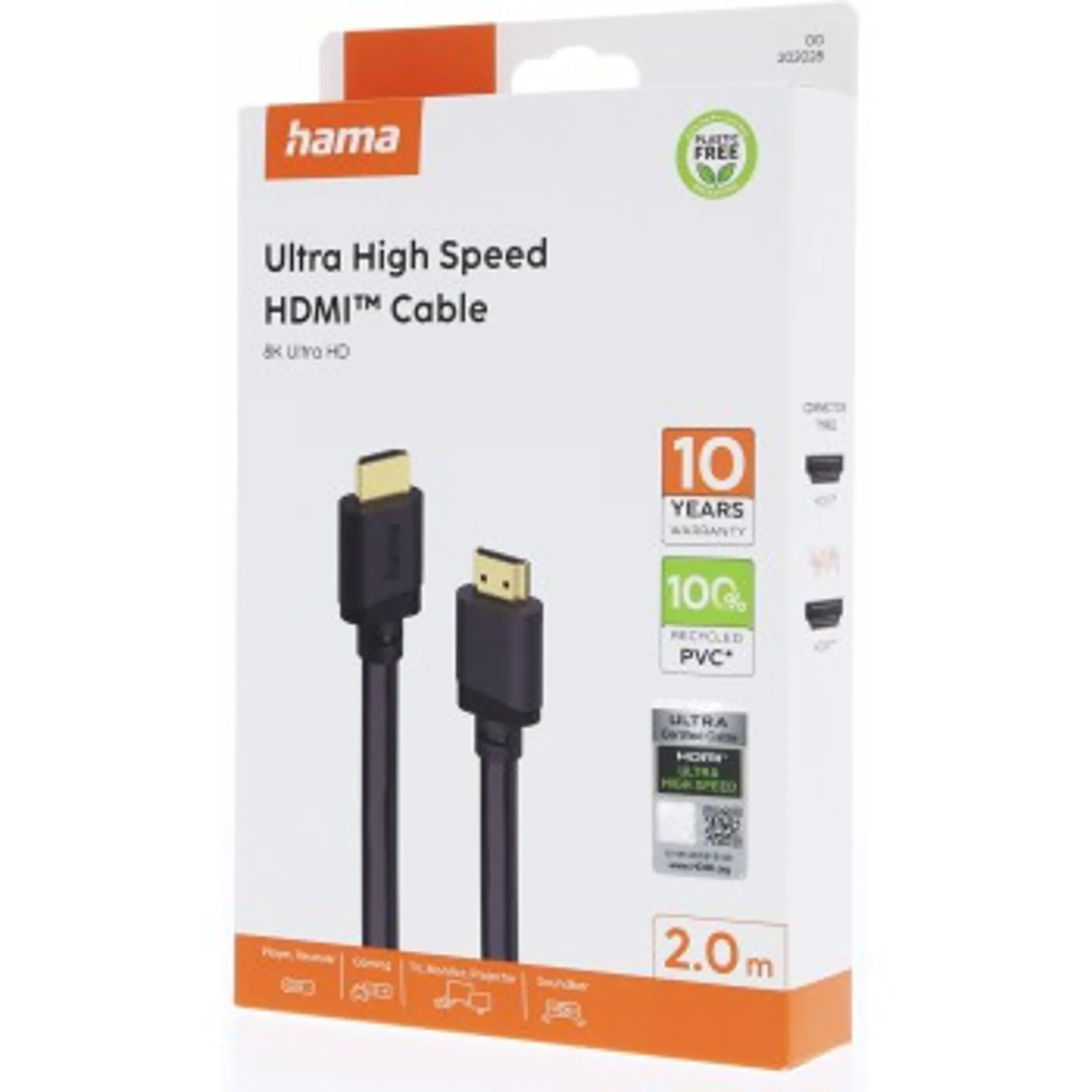 HDMI kabel - Ultra high-speed - 8K - 2,0 m
