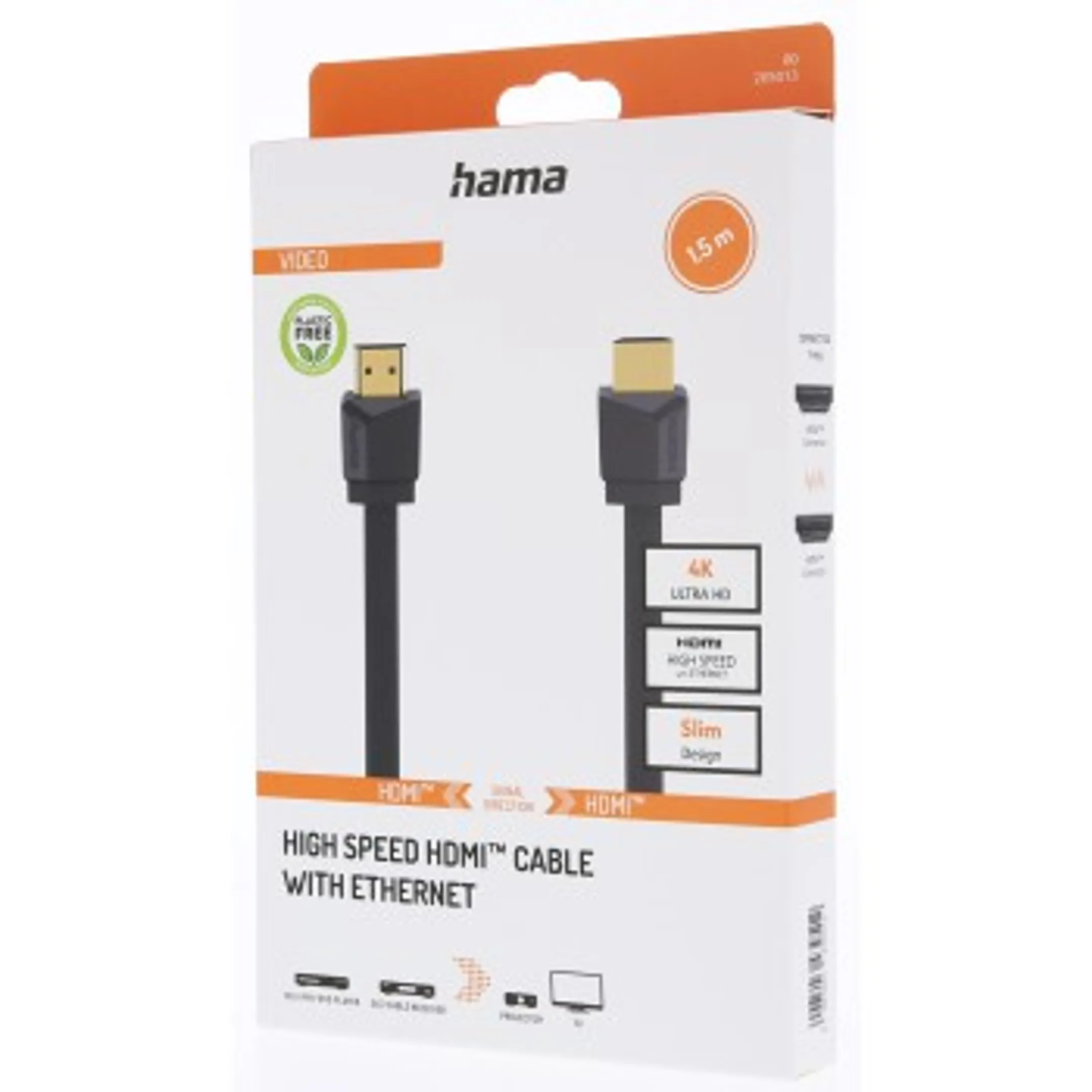Kabel HDMI - High-speed - 4K - 1,5 m