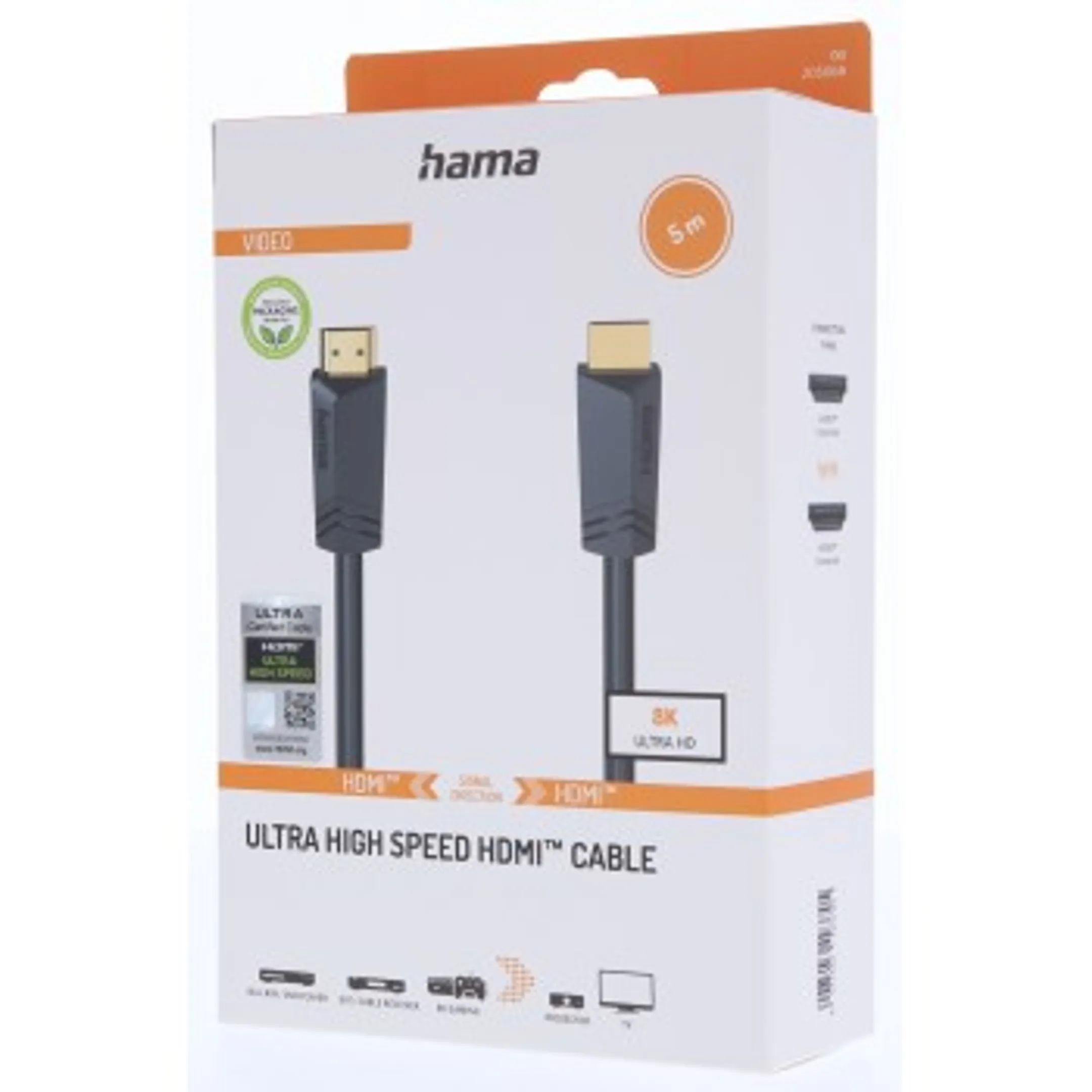 HDMI kabel - Ultra high-speed - 8K - 5,0 m