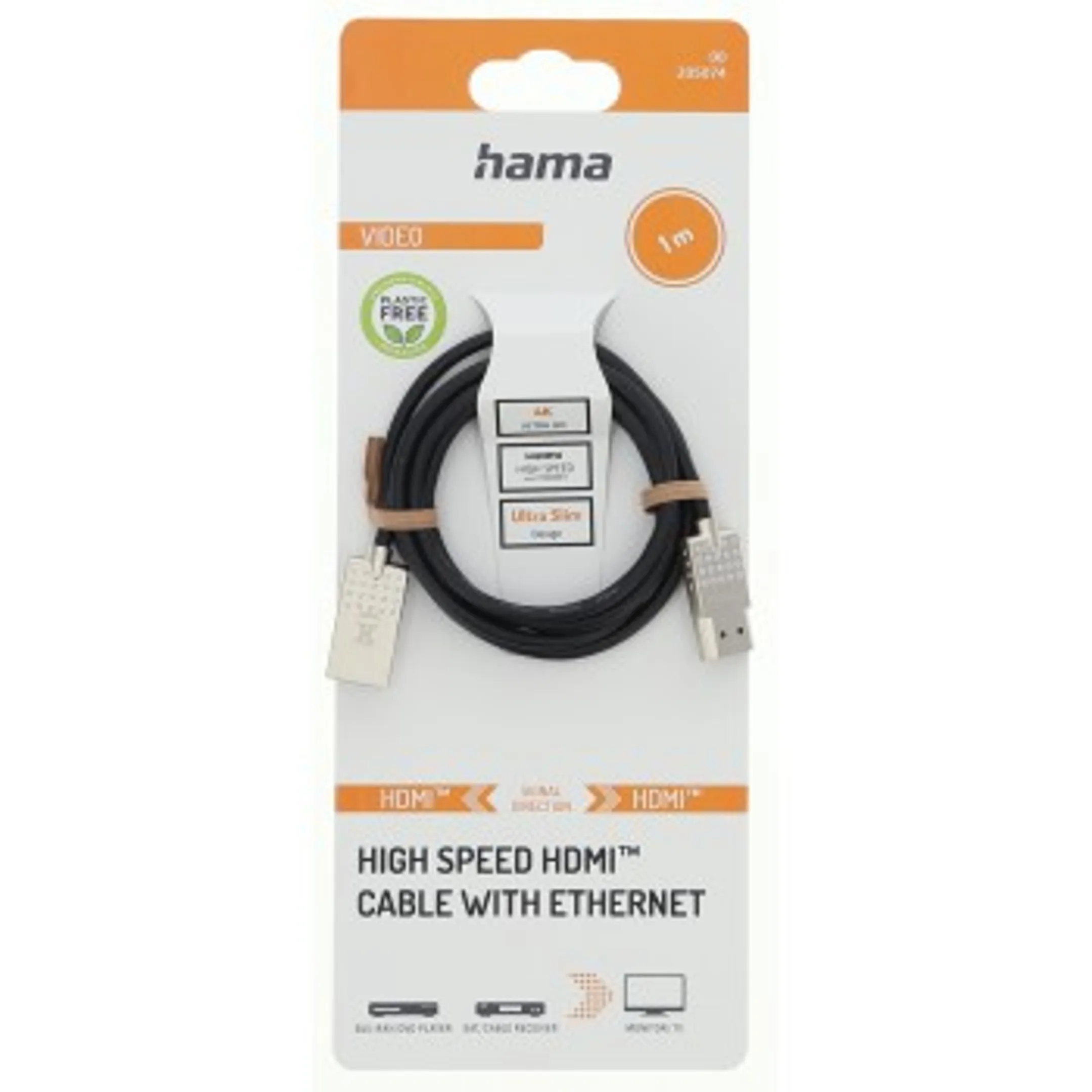 HDMI Kabel - High-speed - 1,0 m
