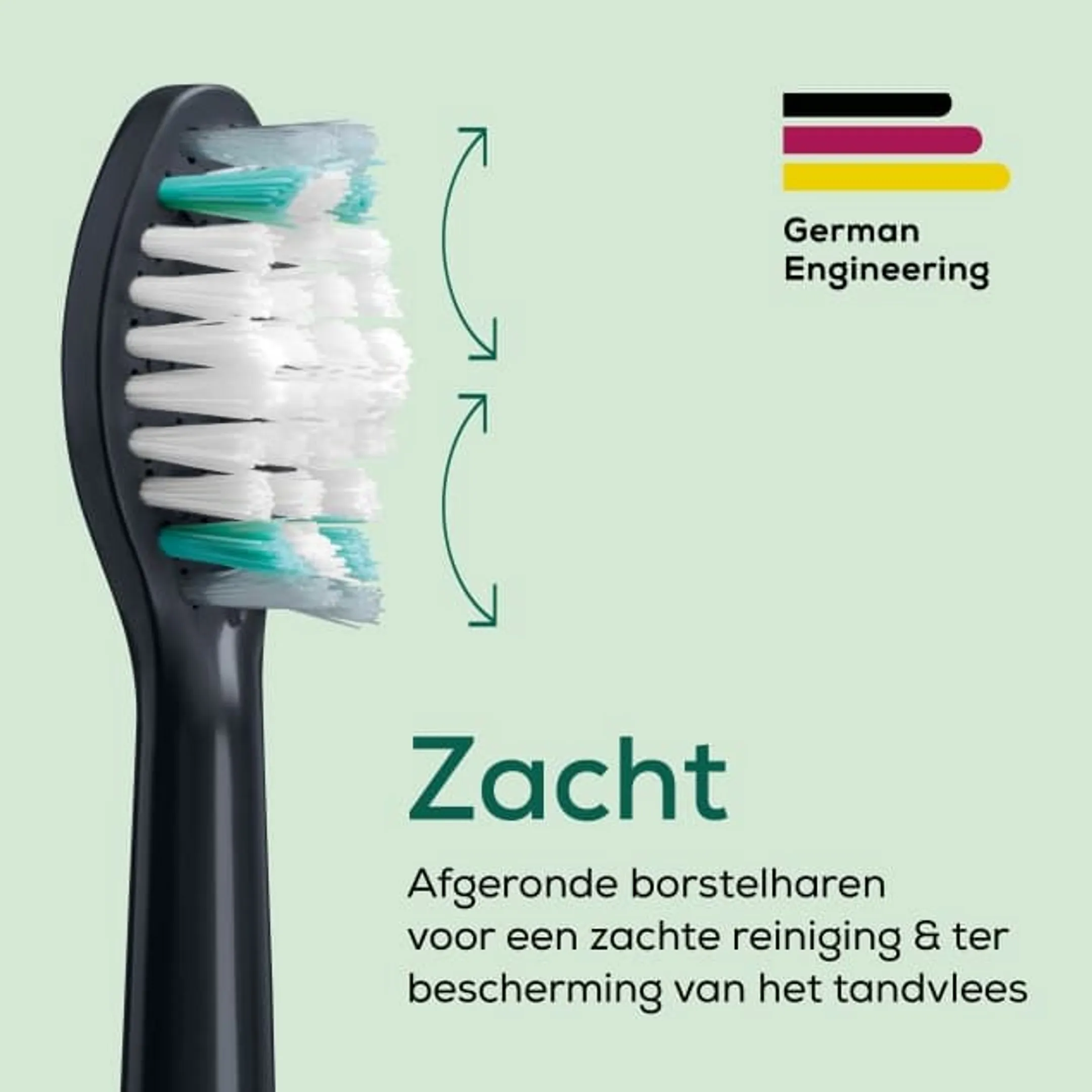 Opzetborstels Classic Clean 4 stuks