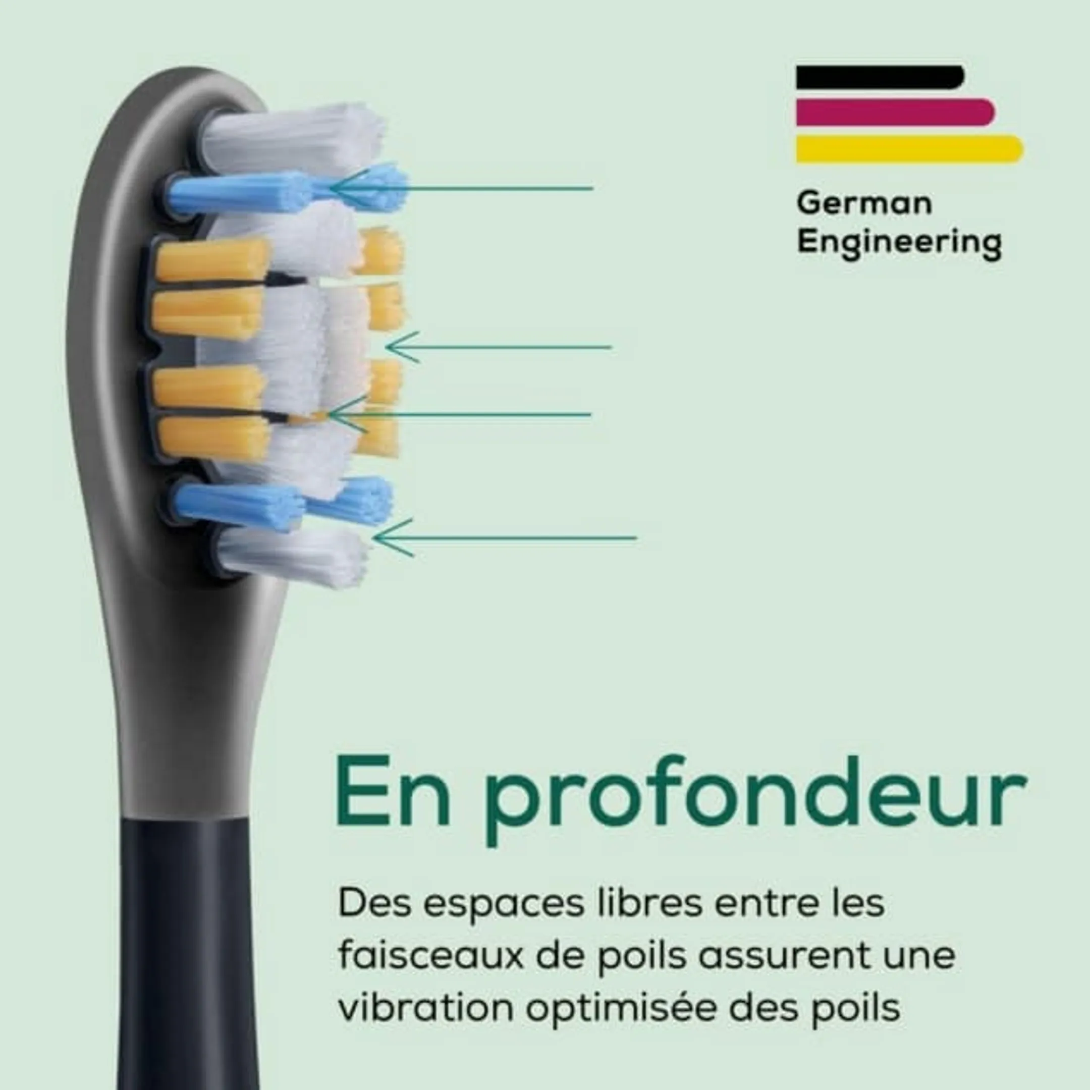 Brossettes Classic Clean 4 pièces