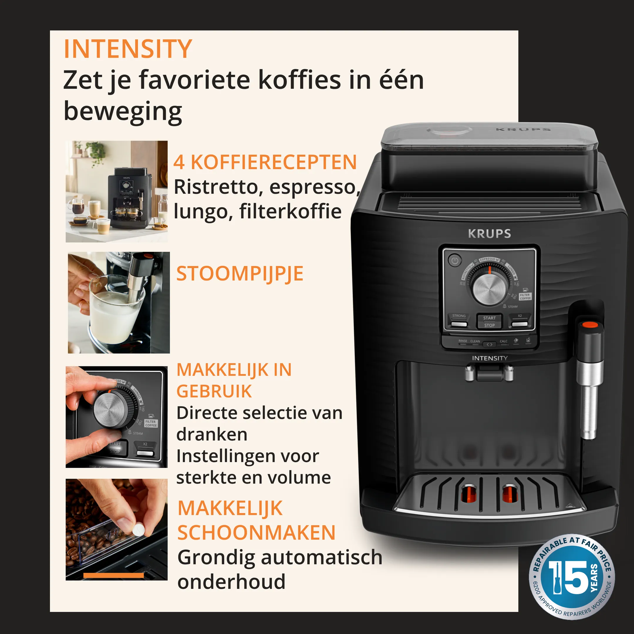 Volautomatische Espressomachine EA5008E0