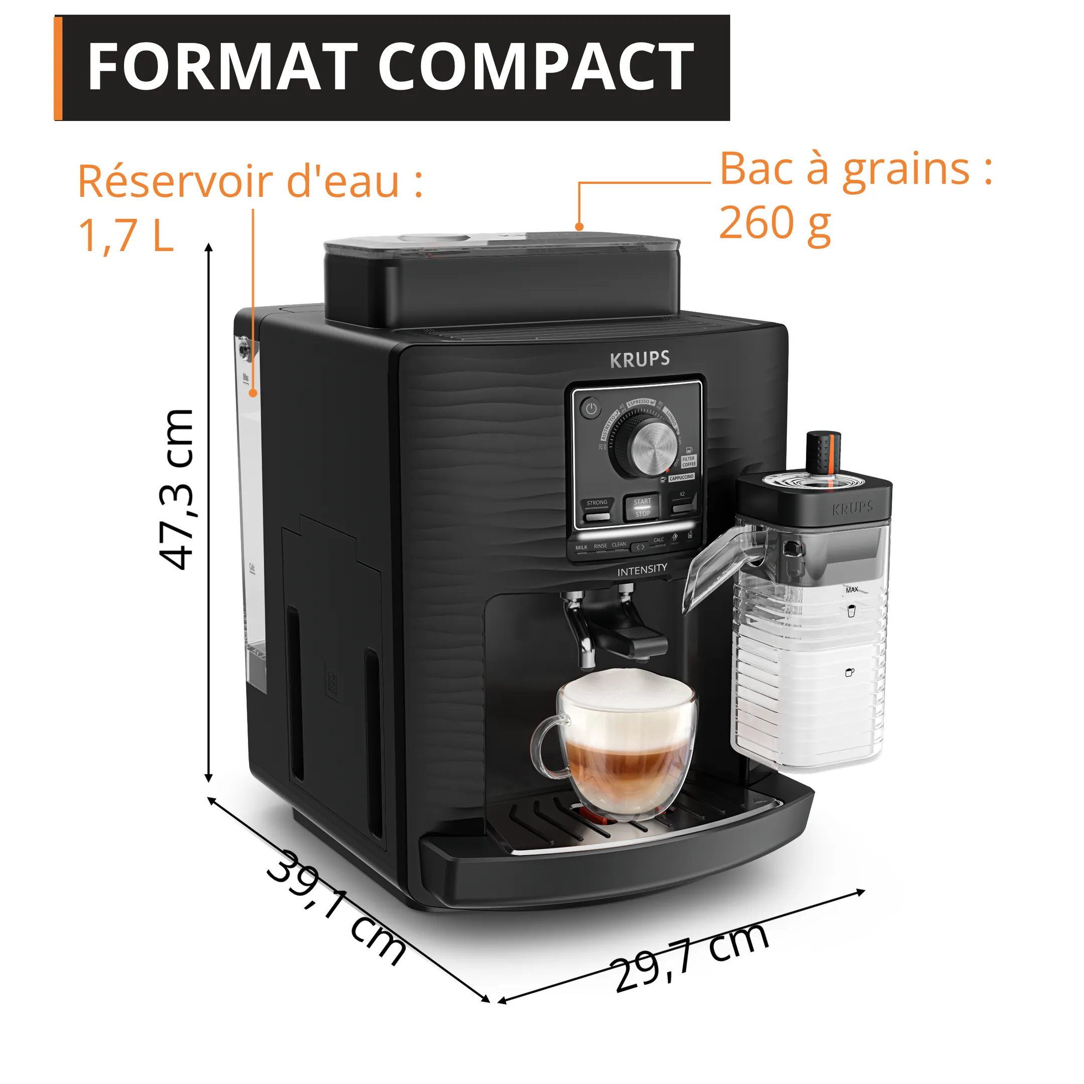 Machine à Expresso automatique Intensity Milk EA5028E0