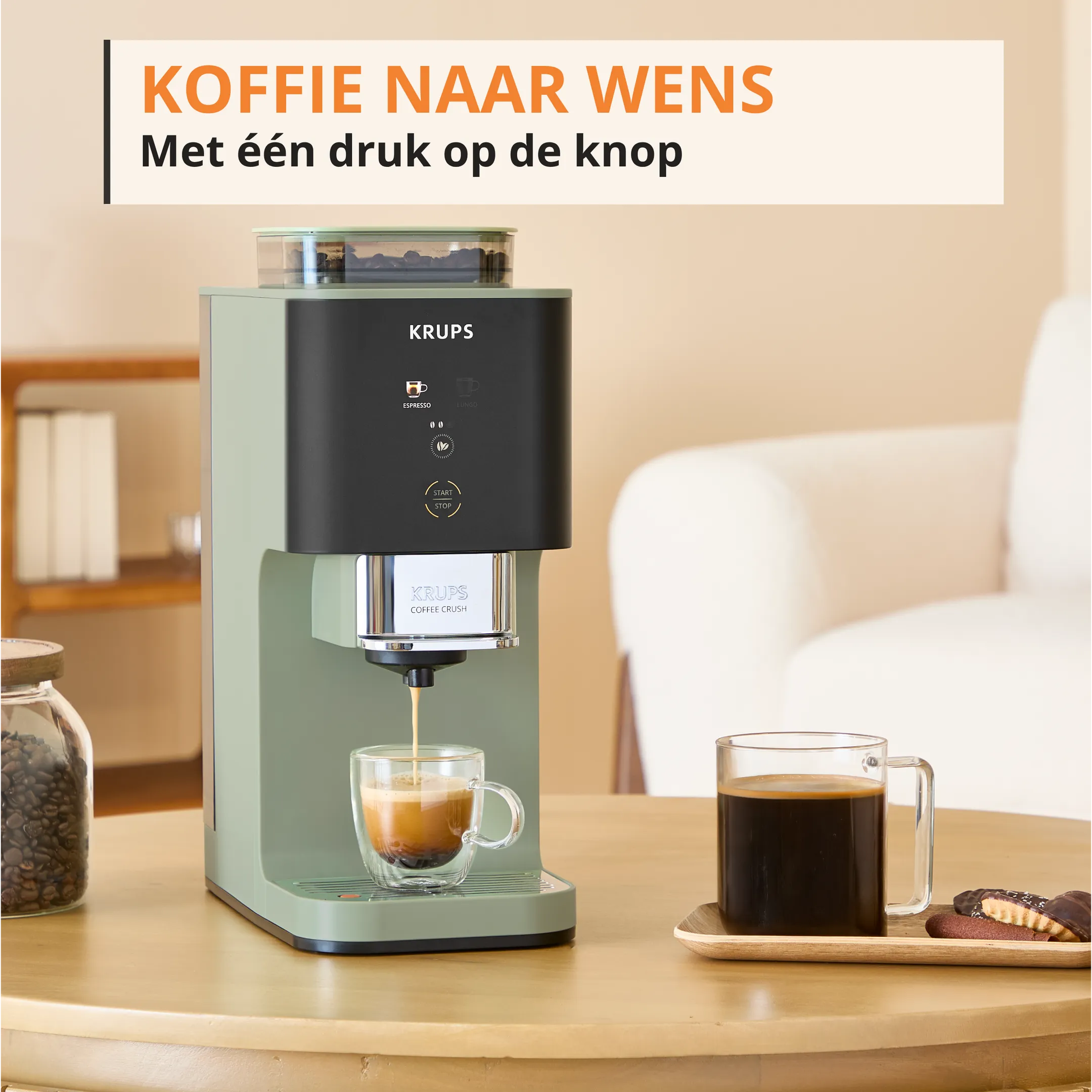 Espressomachine Coffee Crush SA401LE0