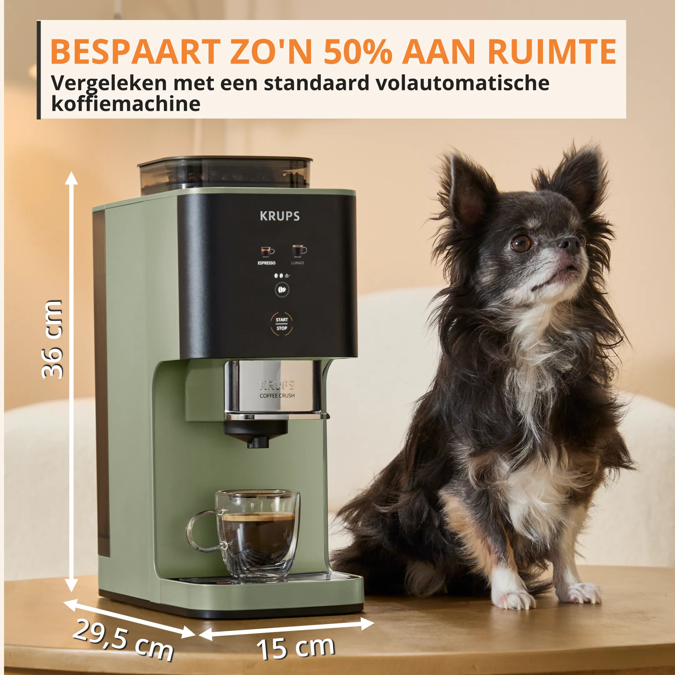 Espressomachine Coffee Crush SA401LE0