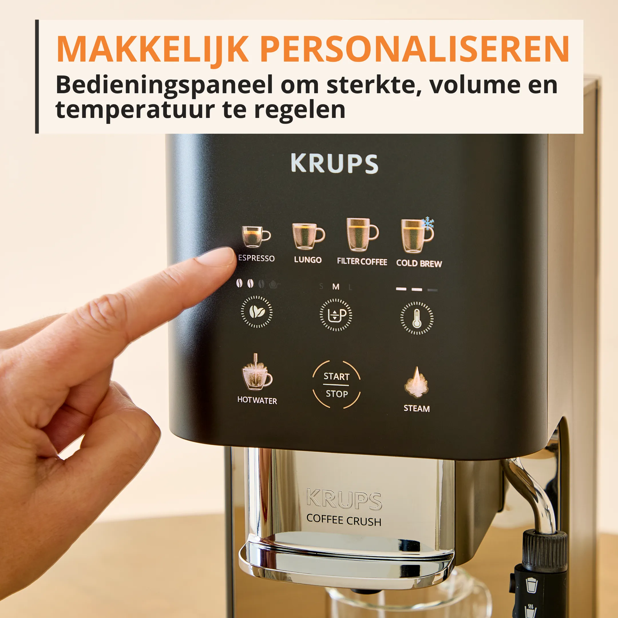 Espressomachine Coffee Crush SA403BE0