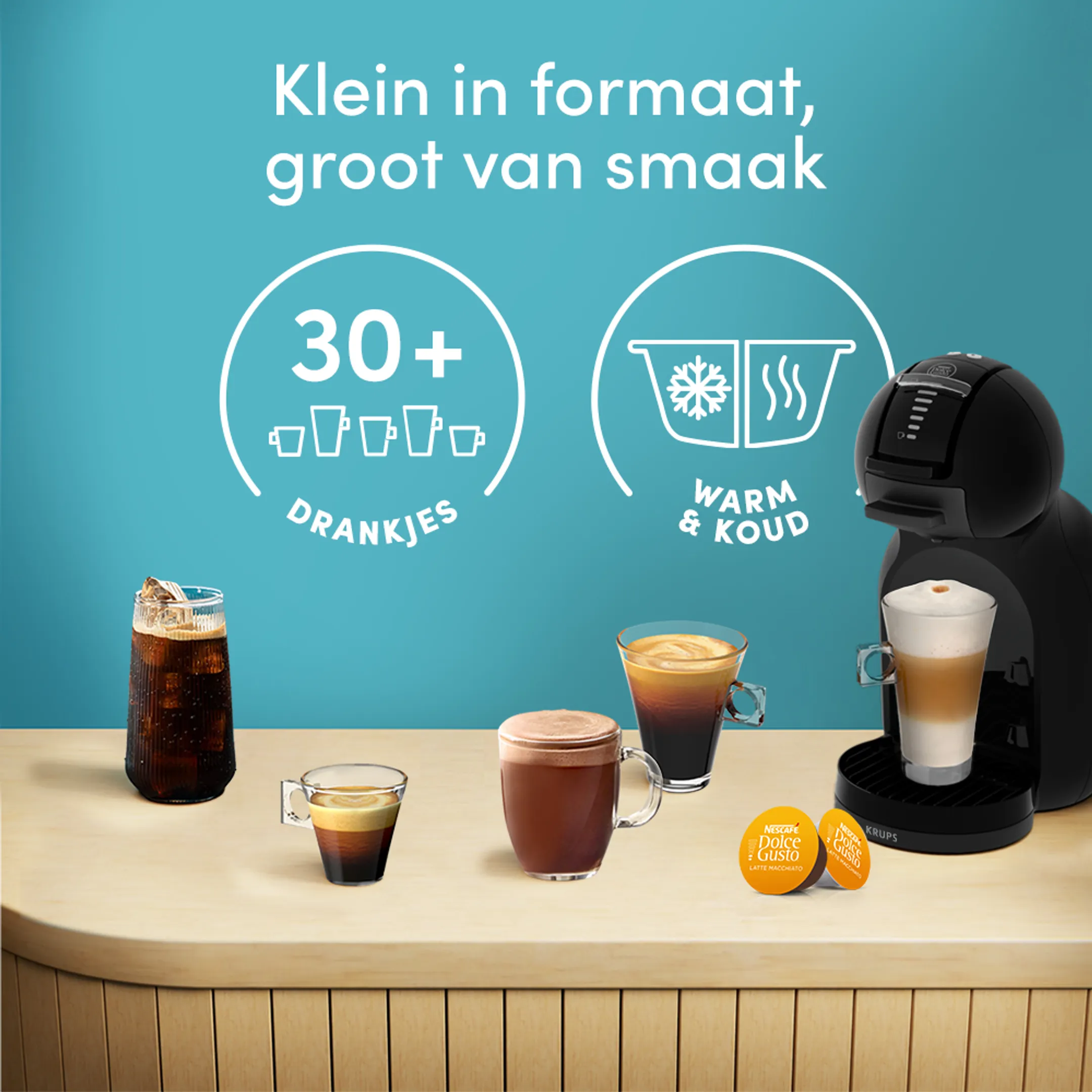 Koffiemachine Nescafé Dolce Gusto Mini Me 2 Piano Black