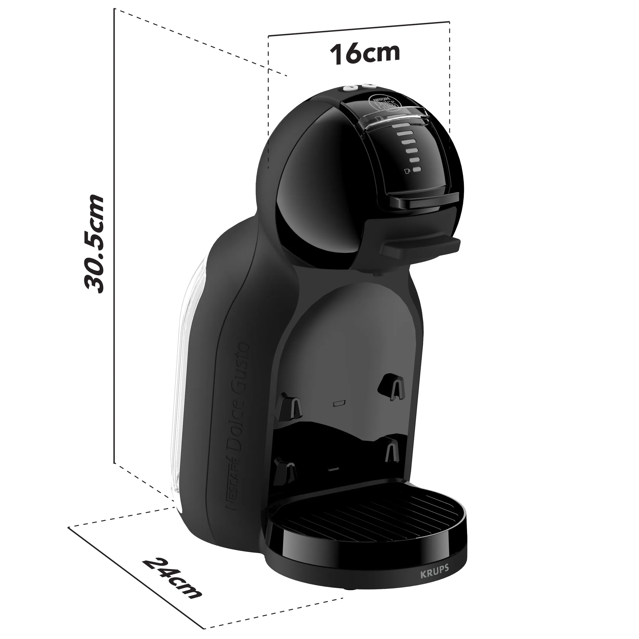 Machine à café Nescafé Dolce Gusto Mini Me 2 Piano Black