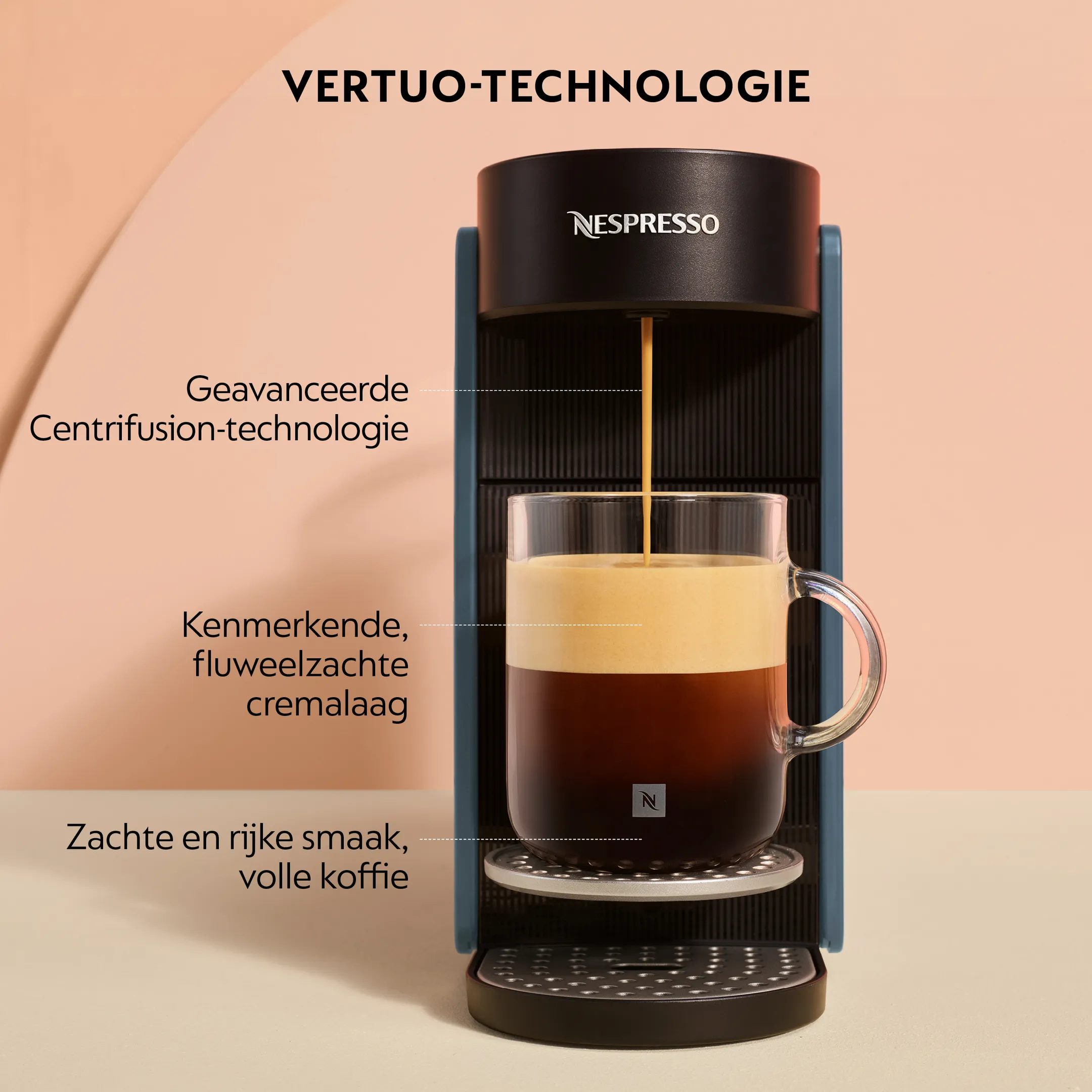 Nespresso Vertuo UP Ocean Blue