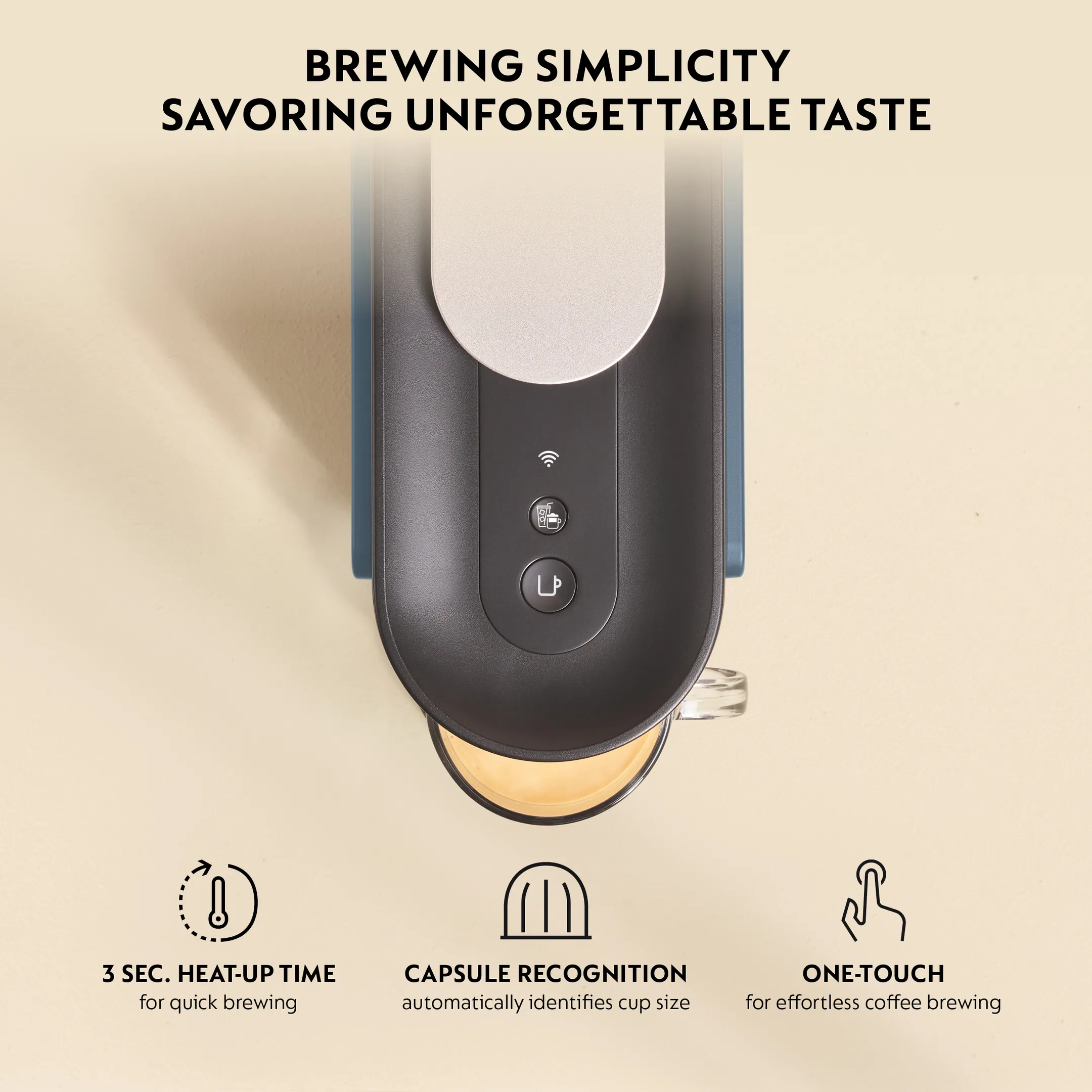 Nespresso Vertuo UP Ocean Blue